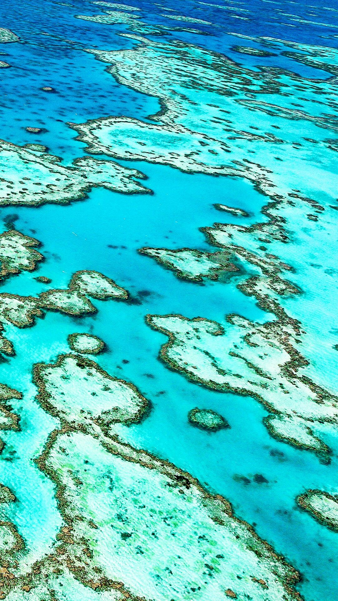 Artistic sea water, Summer ocean vibes, Tropical islands, Blue HD iPhone wallpaper, 1080x1920 Full HD Phone