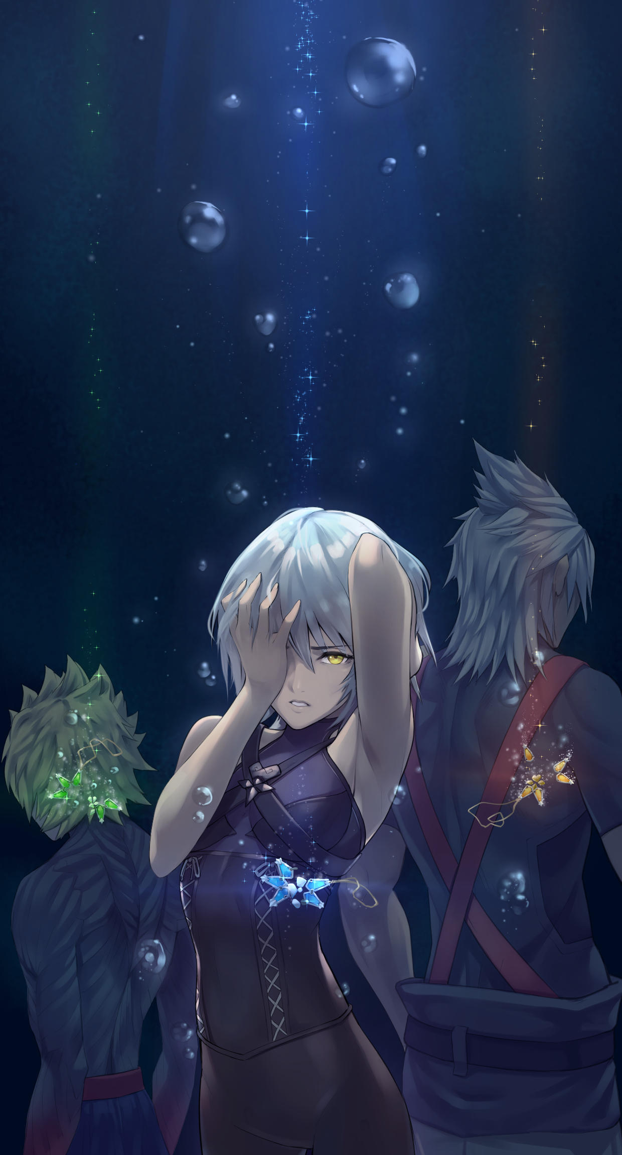 Kingdom Hearts Birth by Sleep, Lost trio's tale, Kingdom Hearts III, Meme-worthy references, 1240x2300 HD Phone