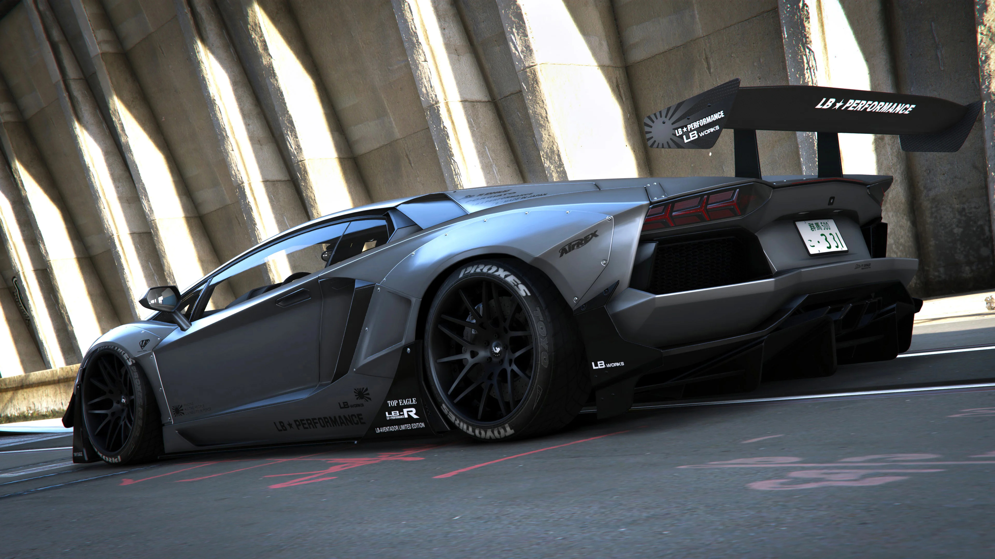 LP700-4 Aventador, Liberty Walk Cars Wallpaper, 3840x2160 4K Desktop