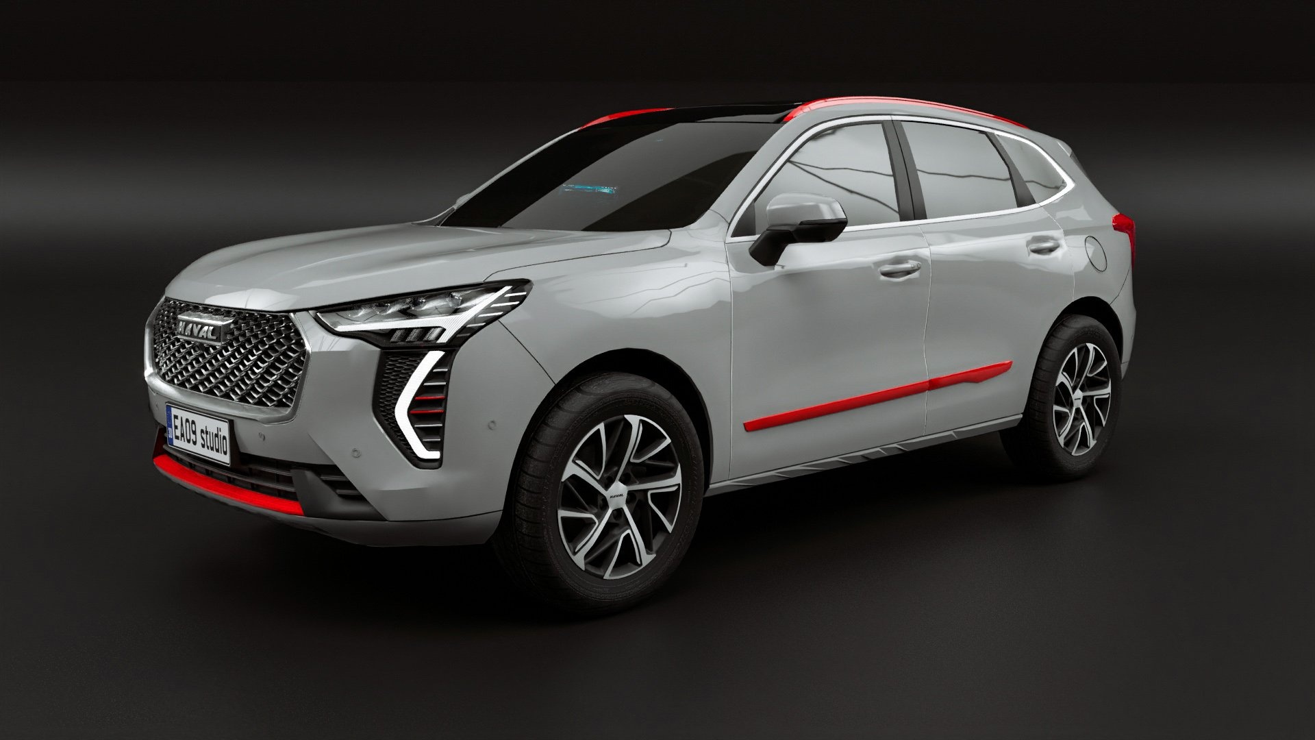 Haval Jolion, Sophisticated design, Greatwall SUV, Impressive model, 1920x1080 Full HD Desktop