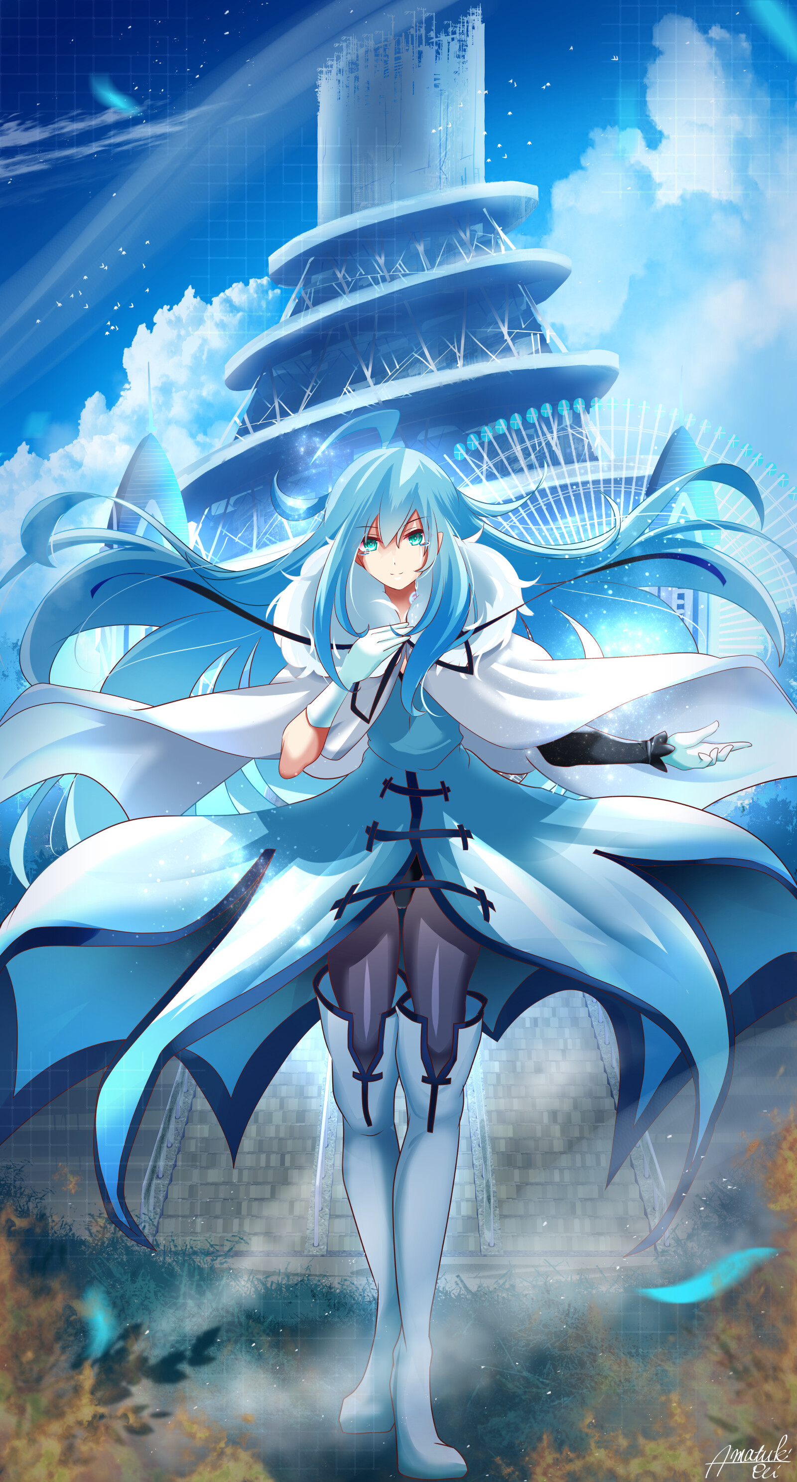 Vivy: Fluorite Eye's Song, joindiaspora, Vivy Fluorite Eyes Song, Anime shelter, 1600x2980 HD Phone