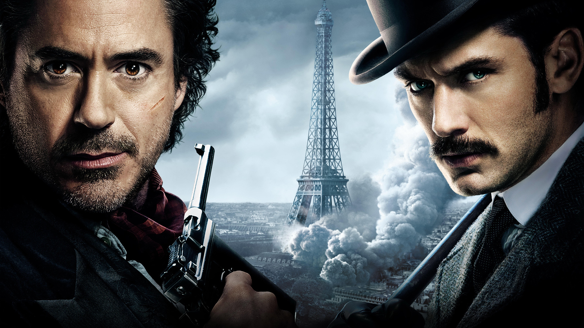 Sherlock Holmes, Robert Downey Jr., Free download, Captivating wallpaper, 1920x1080 Full HD Desktop