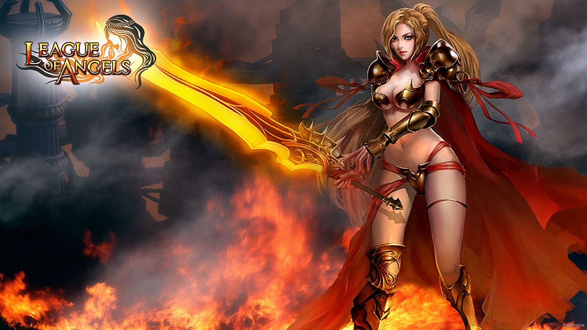 Atalanta, League of Angels Wallpaper, 1920x1080 Full HD Desktop