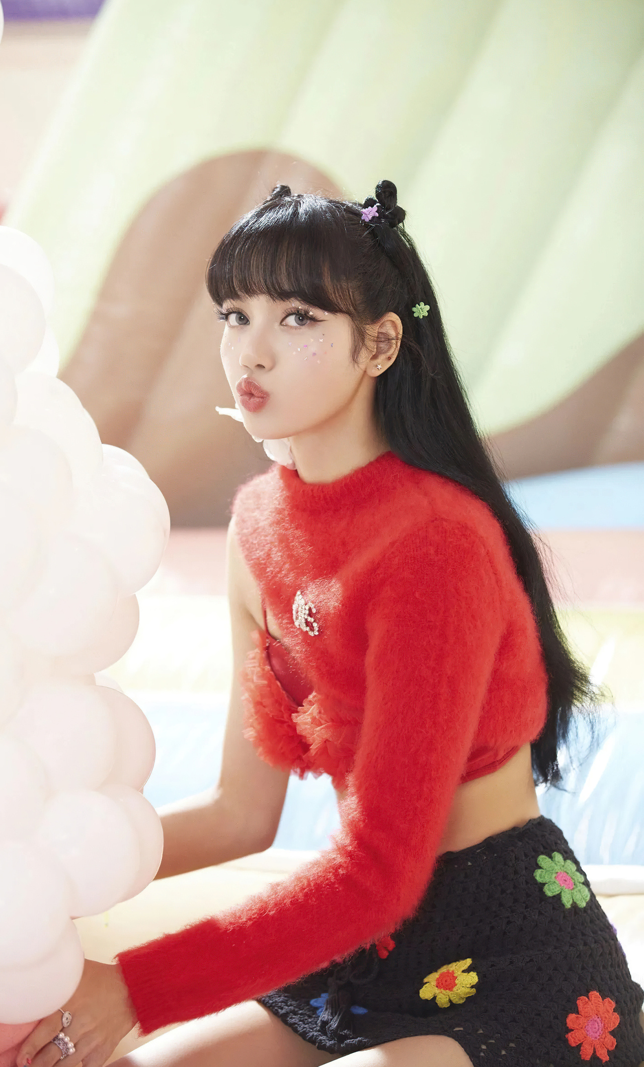 Ice Cream, Lisa (Blackpink) Wallpaper, 1280x2120 HD Phone
