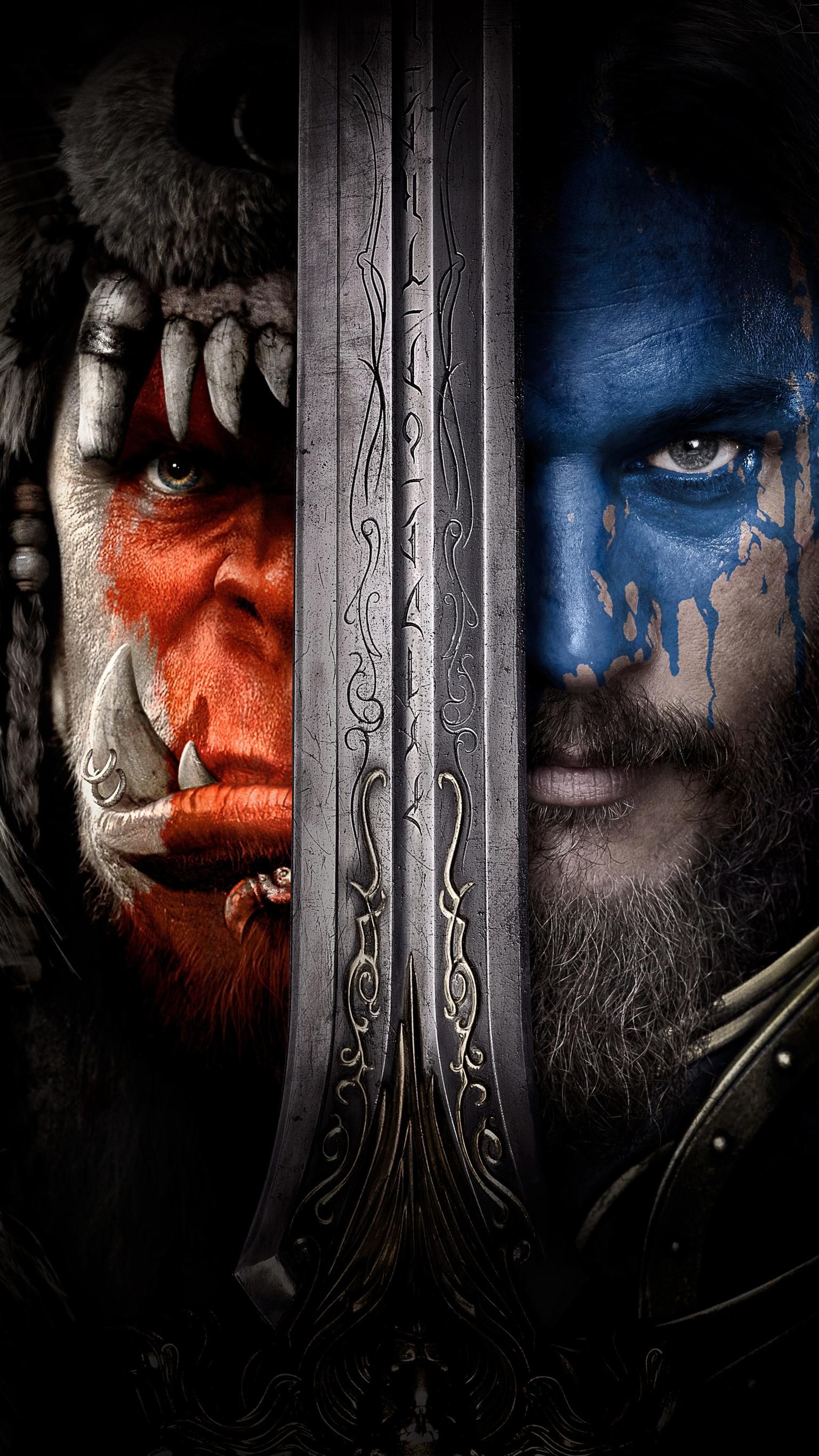 Warcraft Movie, Fan art, Promotional material, 1540x2740 HD Phone
