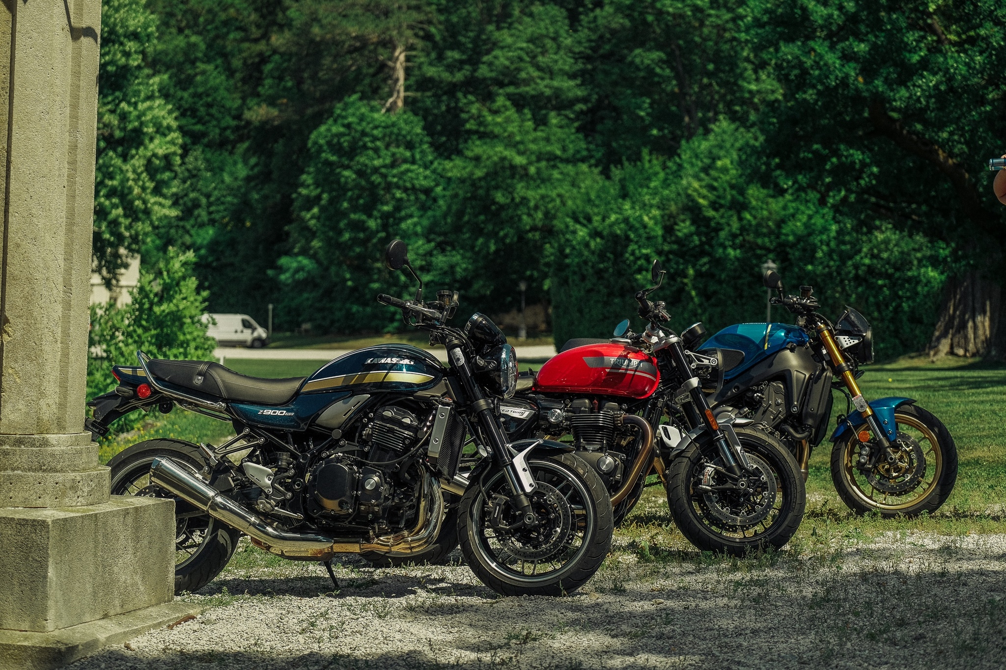 Triumph vs Kawasaki vs Yamaha, Triumph Speed Twin Wallpaper, 2050x1370 HD Desktop