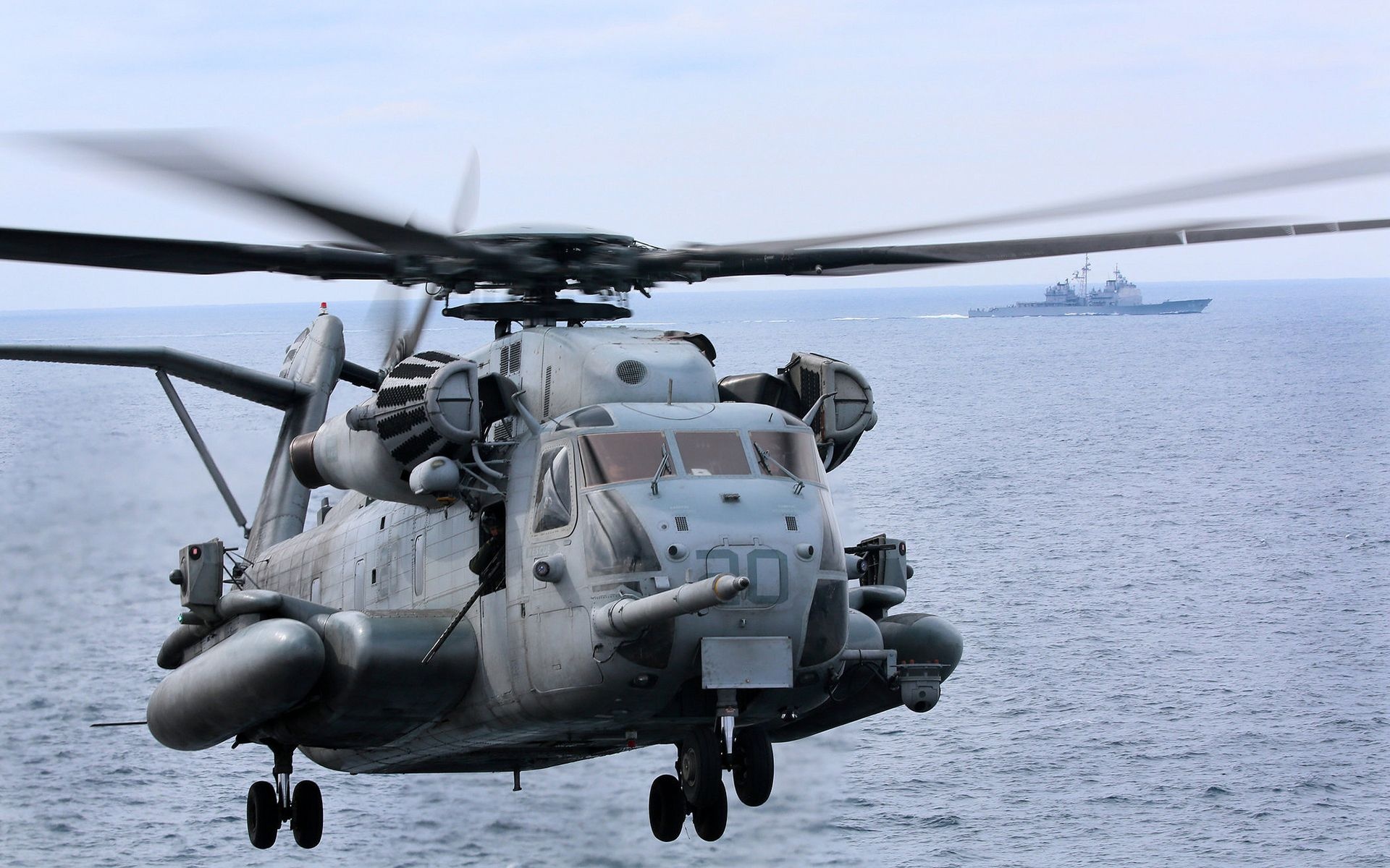 Sikorsky CH-53 Sea Stallion, Luftwaffe, USS Kearsarge, 1920x1200 HD Desktop