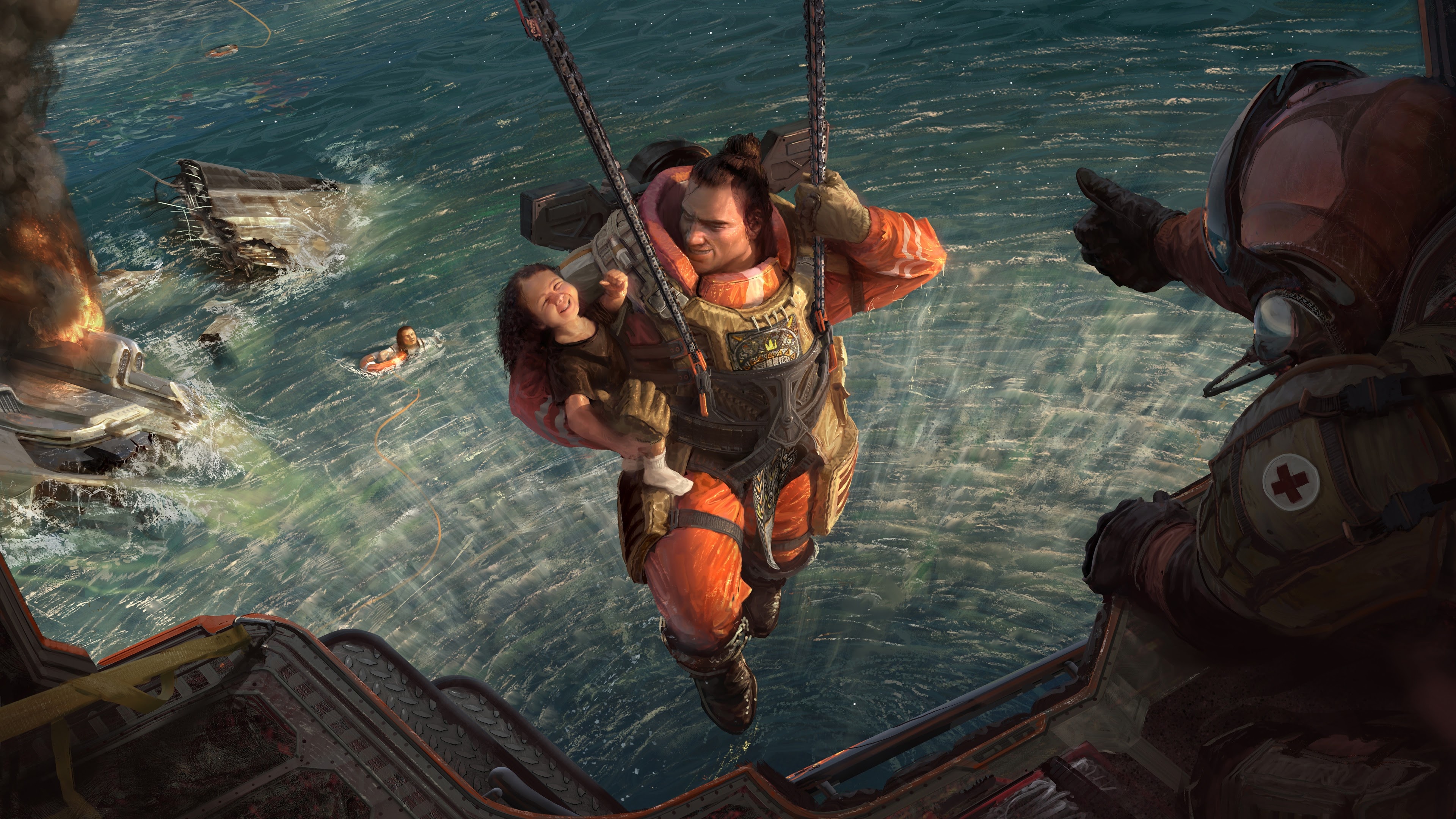 Makoa Gibraltar, Apex Legends Wallpaper, 3840x2160 4K Desktop