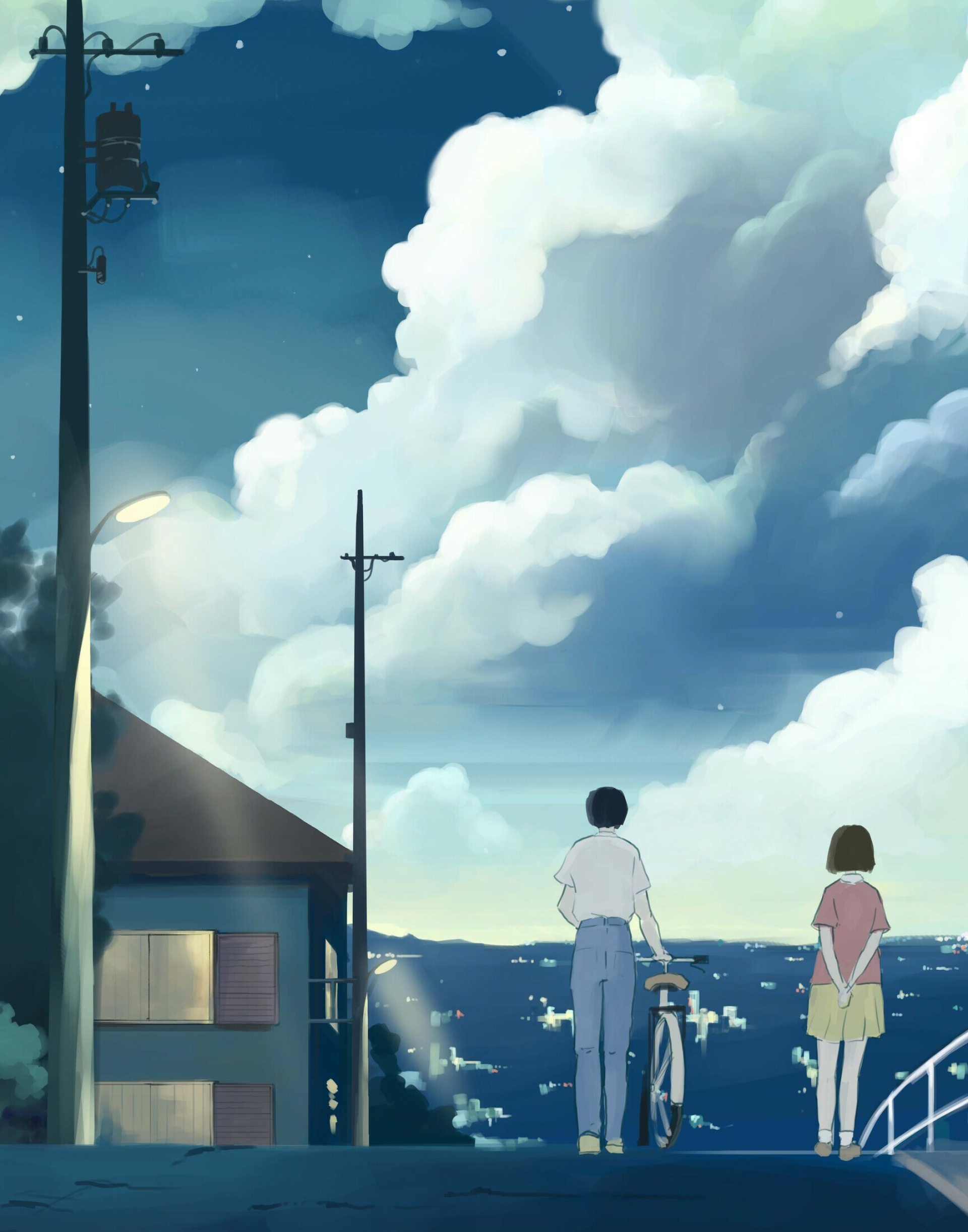 Whisper of the Heart, Artstation, Study, Soulful, 1920x2450 HD Phone