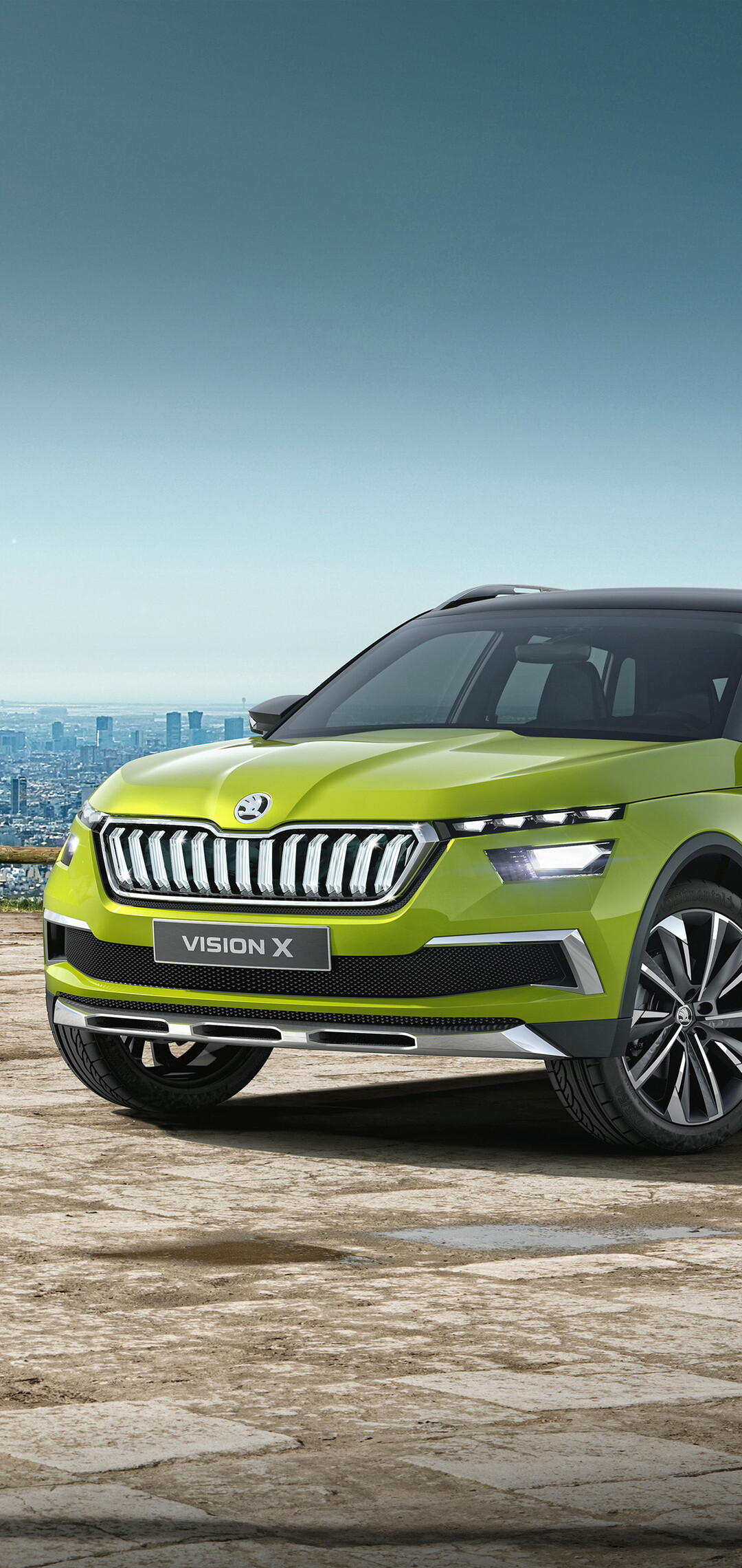 Skoda Vision X, Smartphone wallpapers, HD and 4K images, Stunning visuals, 1080x2280 HD Phone
