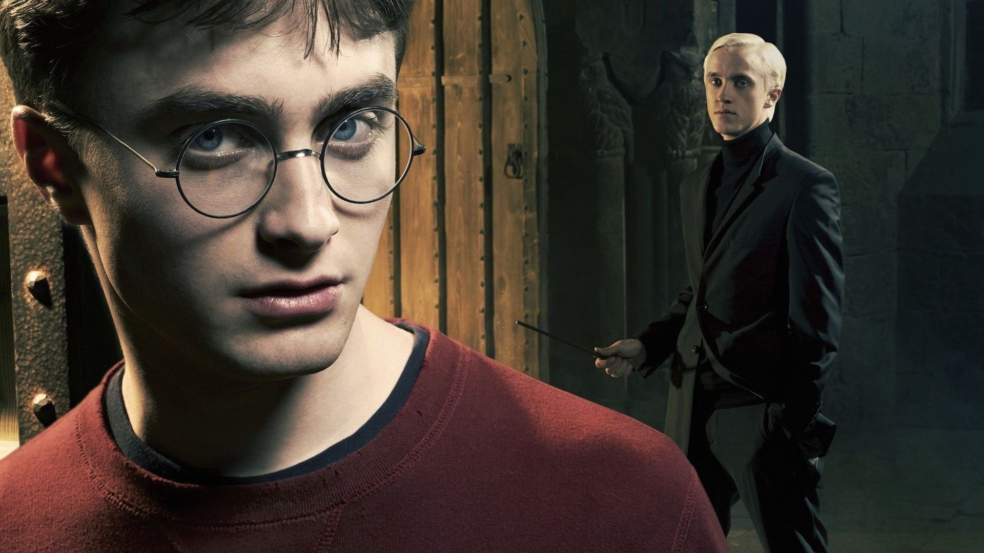 Tom Felton's movies, Malfoy and Hermione wallpapers, 1920x1080 Full HD Desktop