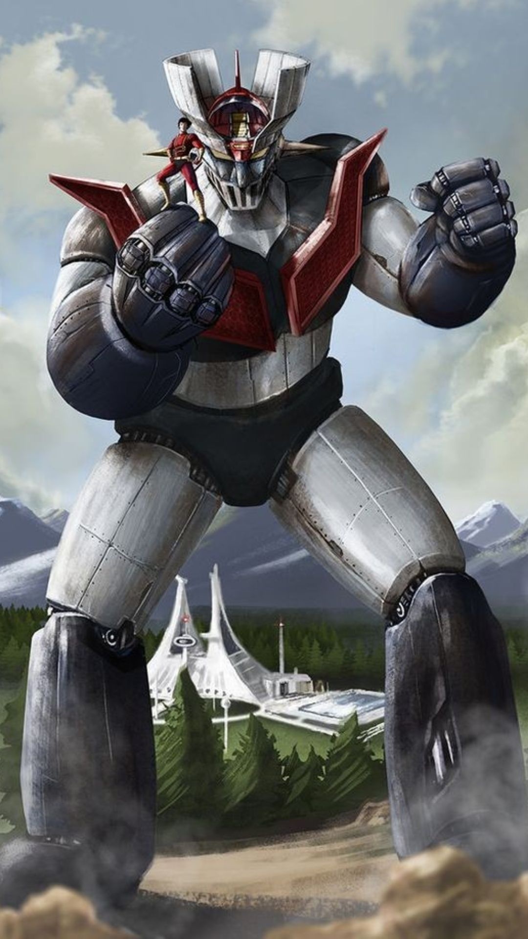 Mazinger Z fan photos, Dedicated fandom, Artistic representation, Cultural influence, 1080x1920 Full HD Phone