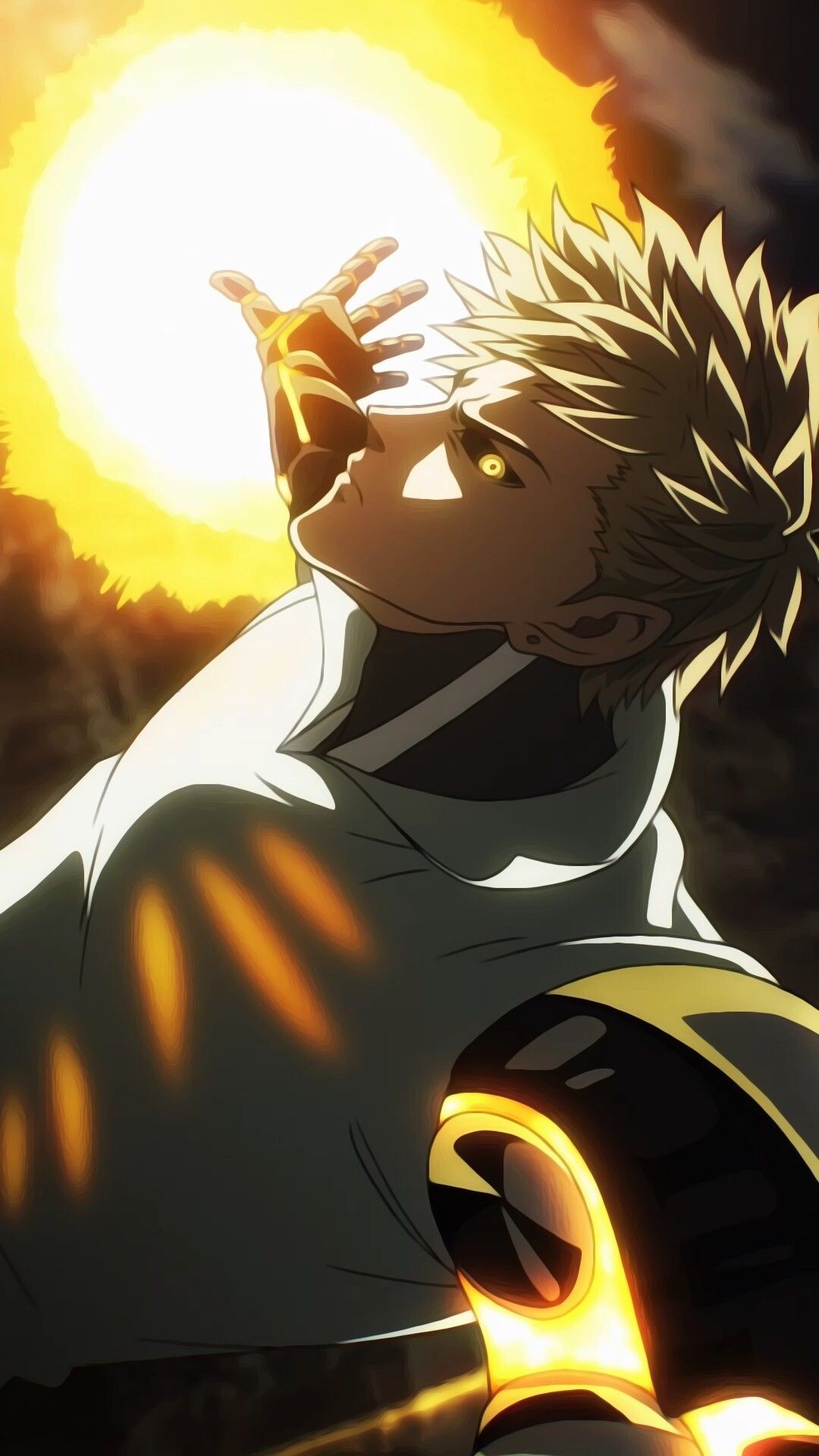 Genos, Anime fanart, Em 2022, 1080x1920 Full HD Phone