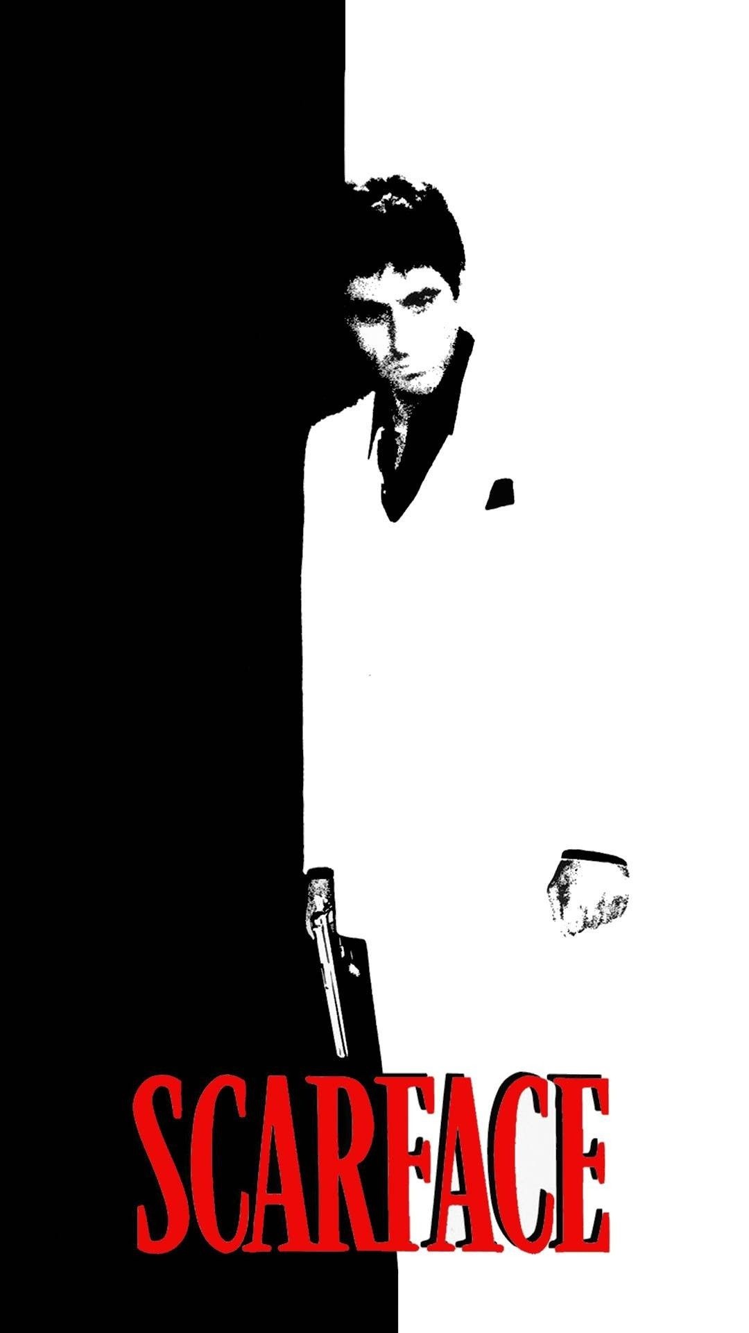 Guardado, Scarface, Al Pacino, Michelle Pfeiffer, 1080x1920 Full HD Phone