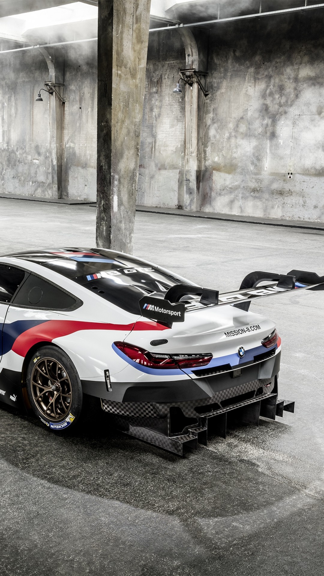 2018 GTE, BMW M8 Wallpaper, 1080x1920 Full HD Phone