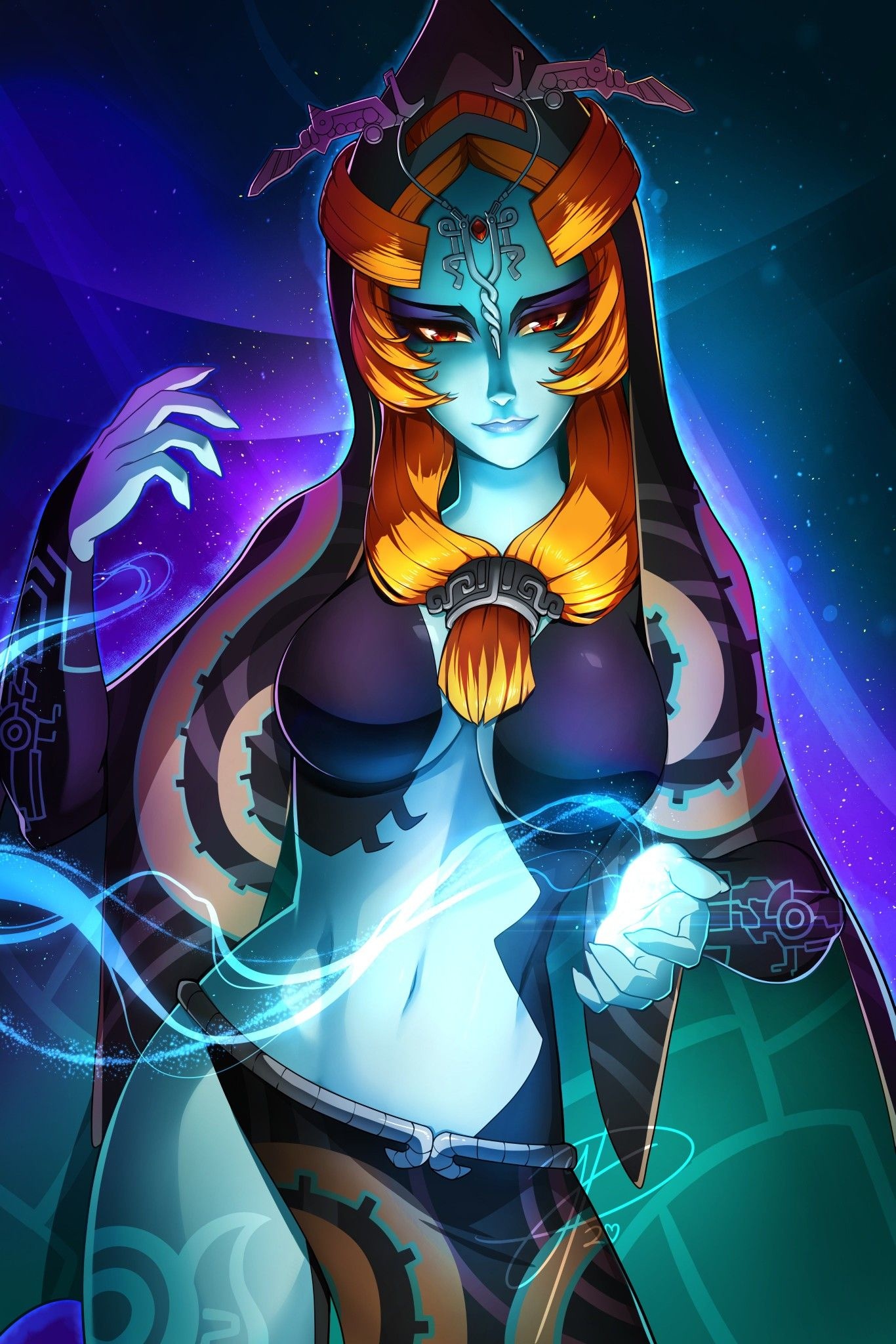 Legend of Zelda, Twilight Princess, True form, Twili ruler, 1370x2050 HD Phone