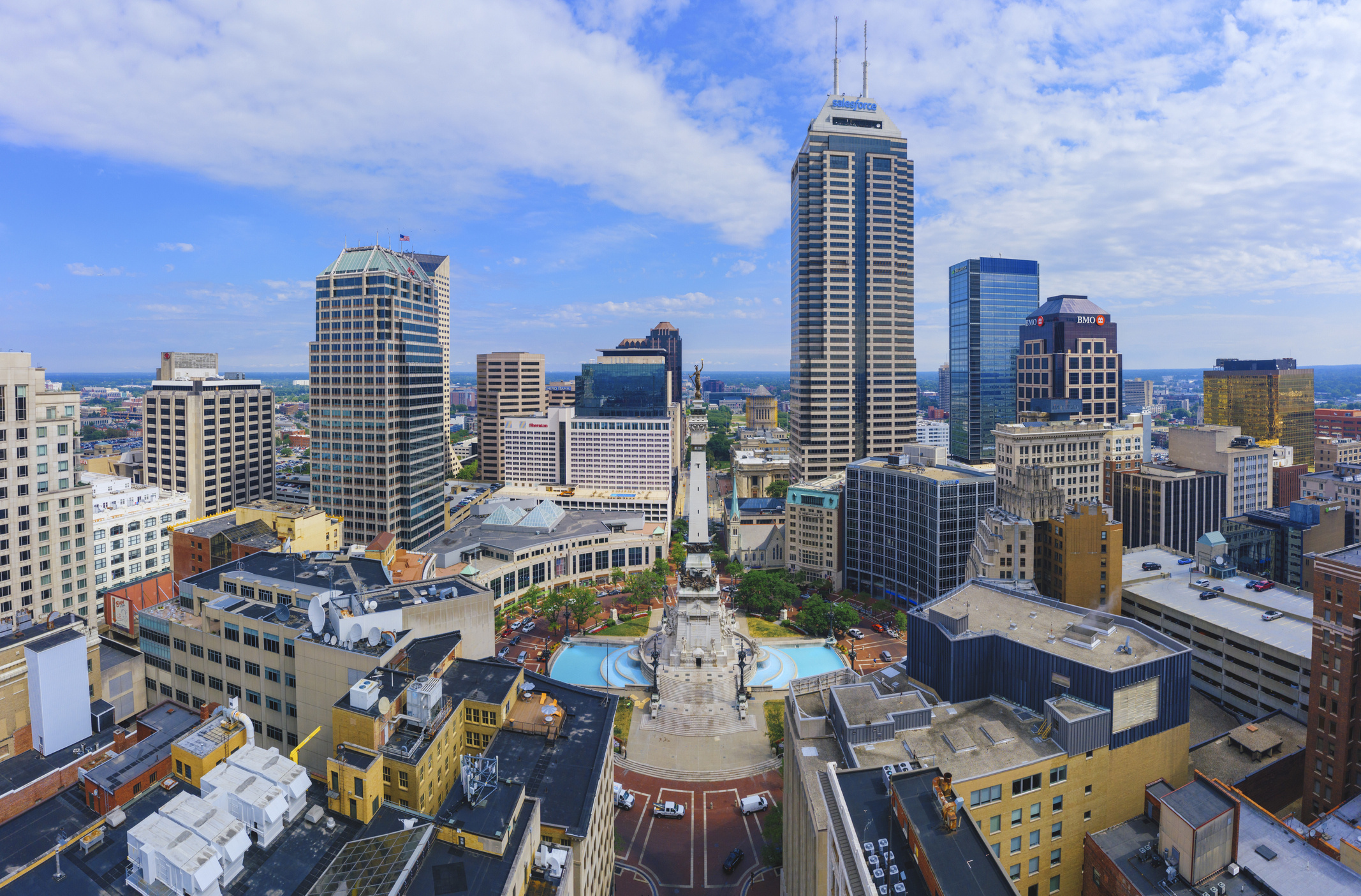 Indianapolis Skyline, Ninth Circuit ruling, Photo of skyline, Legal news, 2140x1410 HD Desktop