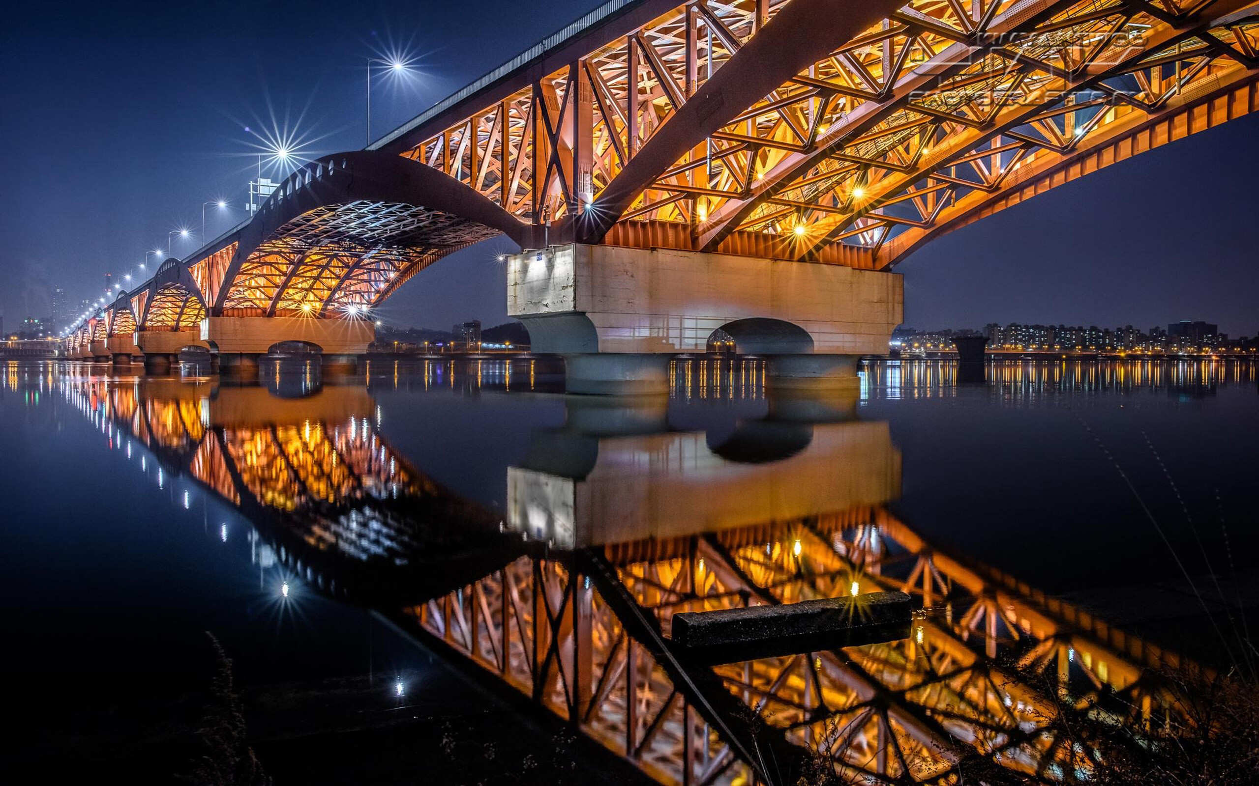 Seongsu Bridge, Korea Wallpaper, 2560x1600 HD Desktop