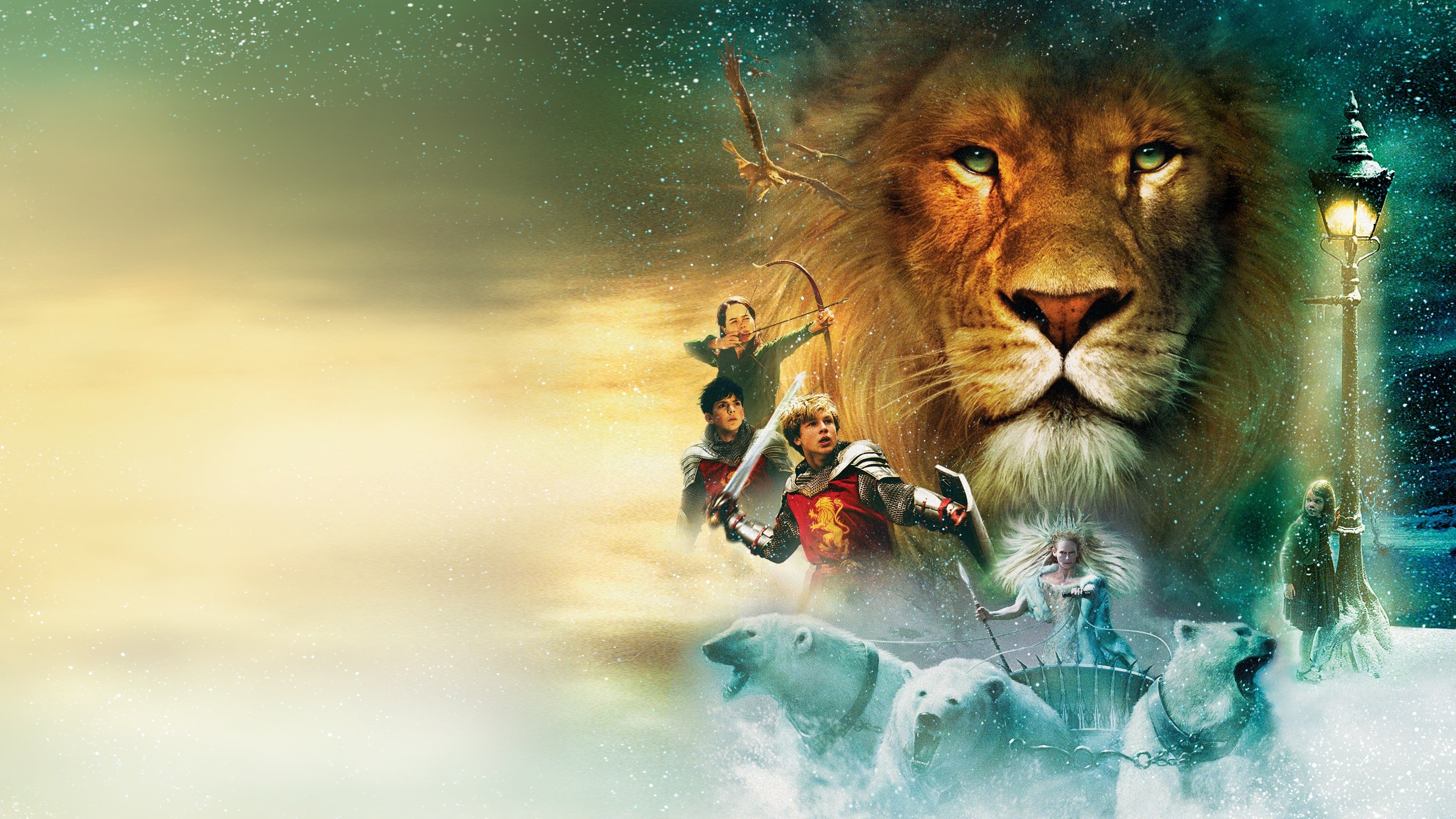 Lion, Witch and wardrobe, Backdrops, Movie database, 3840x2160 4K Desktop