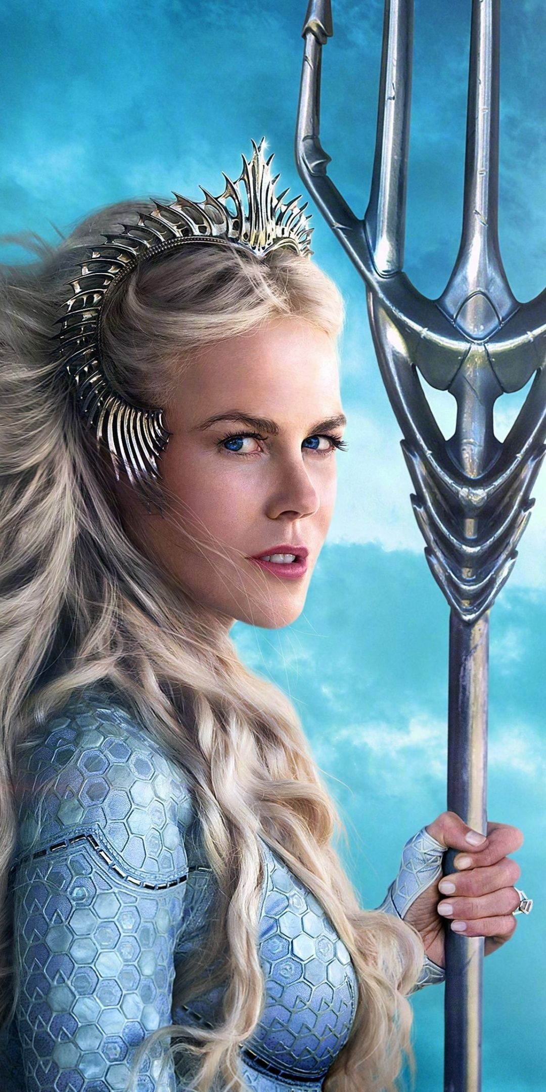 Nicole Kidman, Queen Atlanna, Aquaman film, 2018, 1080x2160 HD Phone