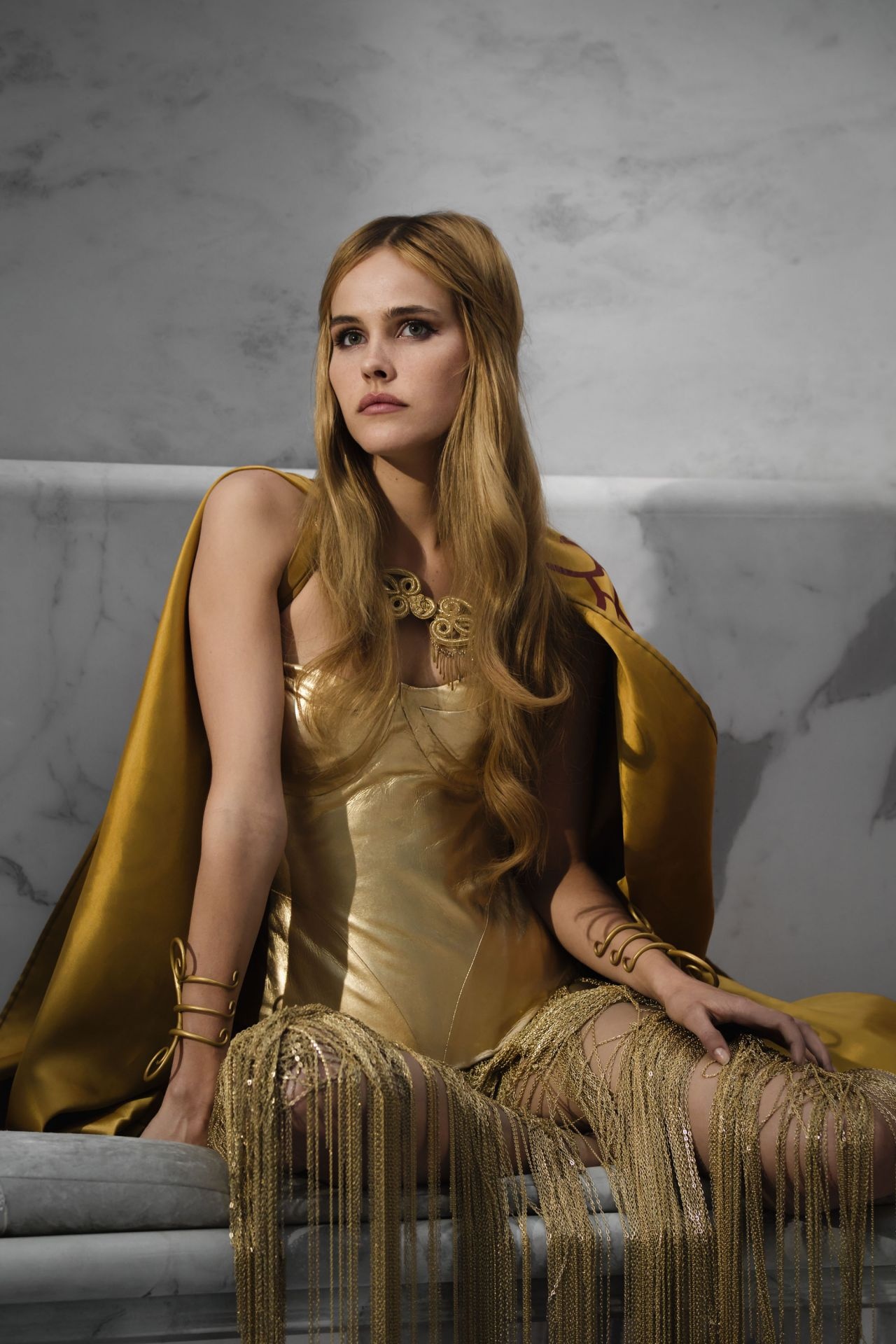 Isabel Lucas, Immortals film, Henry Cavill, Mickey Rourke, 1280x1920 HD Phone