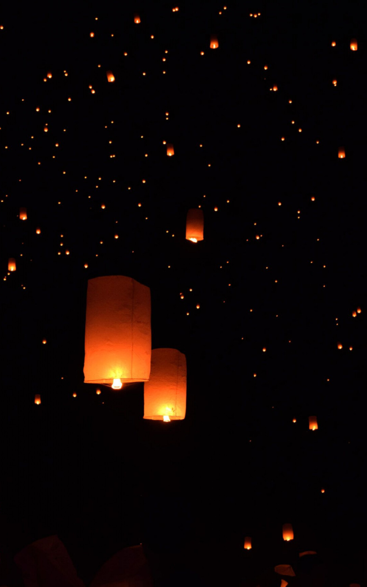 Rise festival, Lanterns Wallpaper, 1200x1920 HD Phone