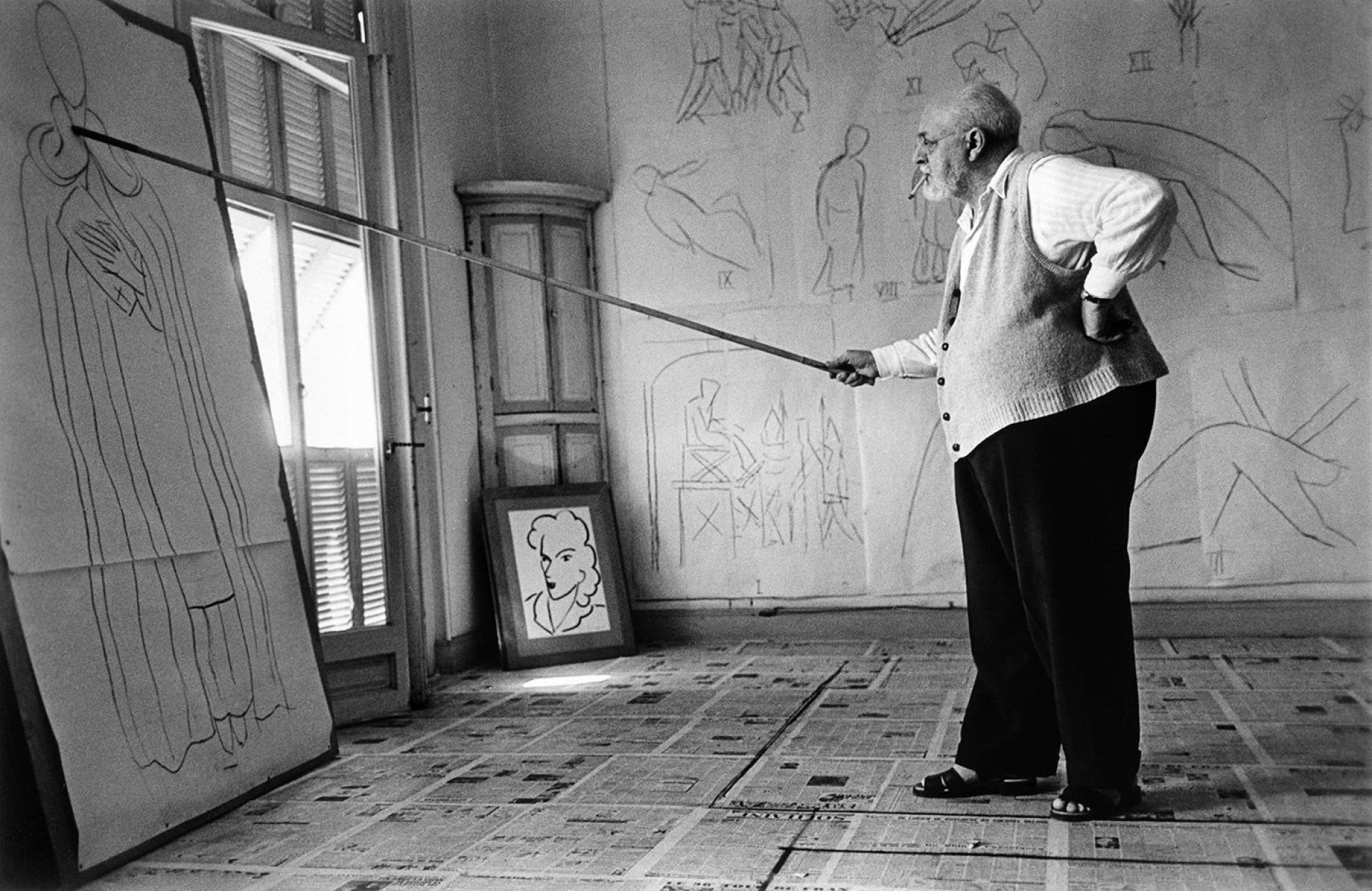 Creative process, Henri Matisse Wallpaper, 1920x1250 HD Desktop