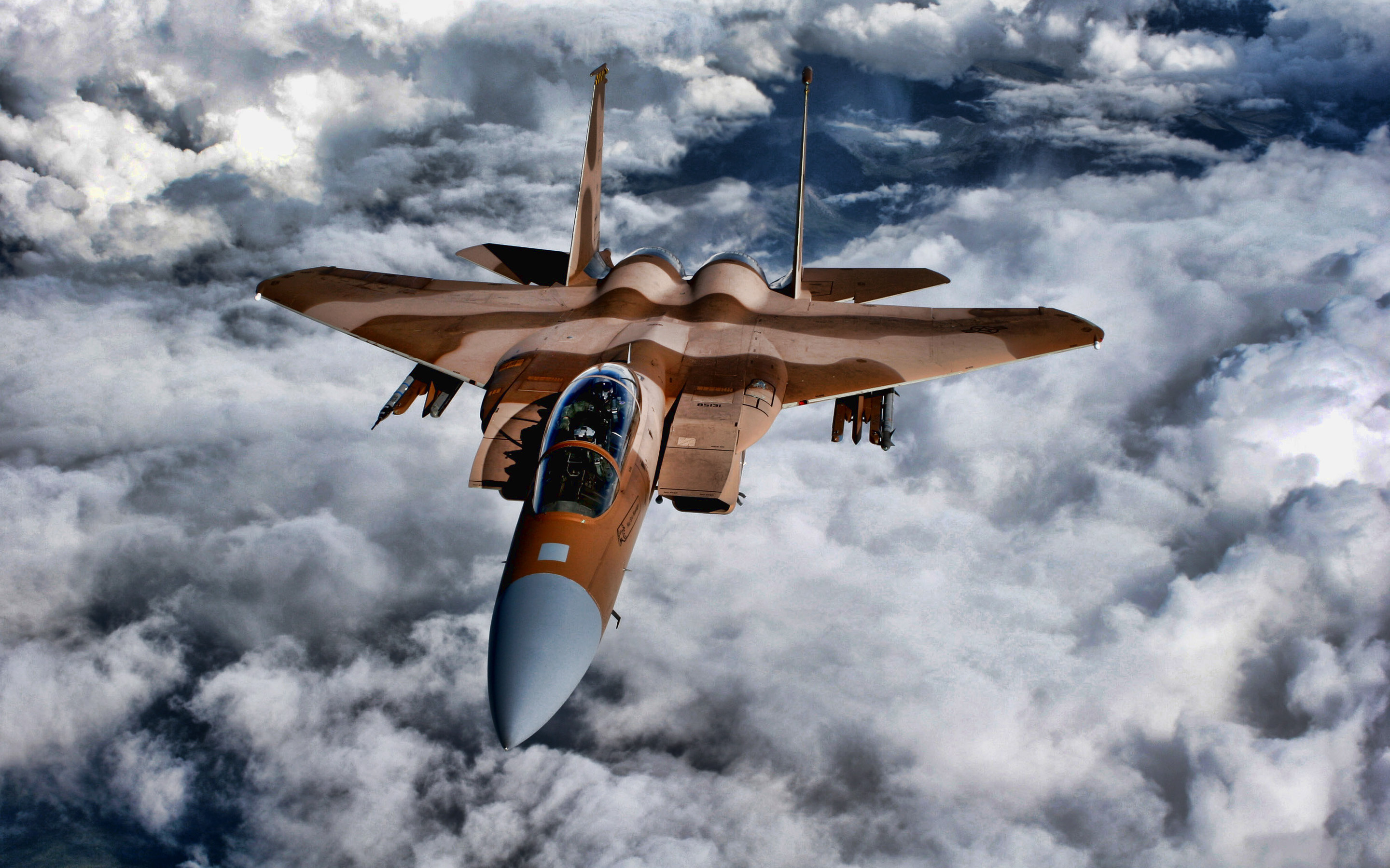 McDonnell Douglas, Travels, F-15 Eagle, High resolution, 2880x1800 HD Desktop
