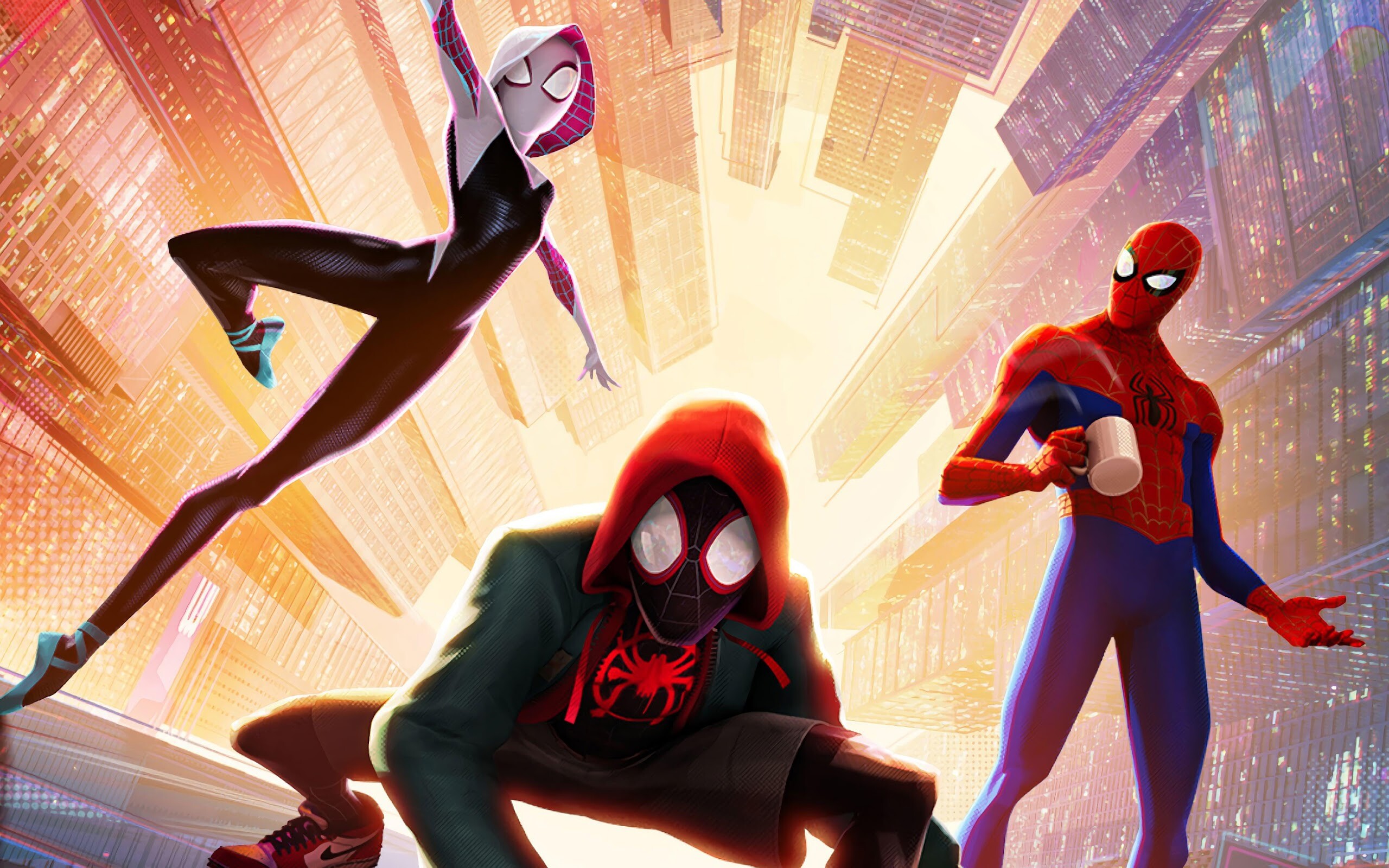 Spider-Verse animation, Spider-Man, Spider-Verse movie, Spider-Verse wallpapers, 2560x1600 HD Desktop