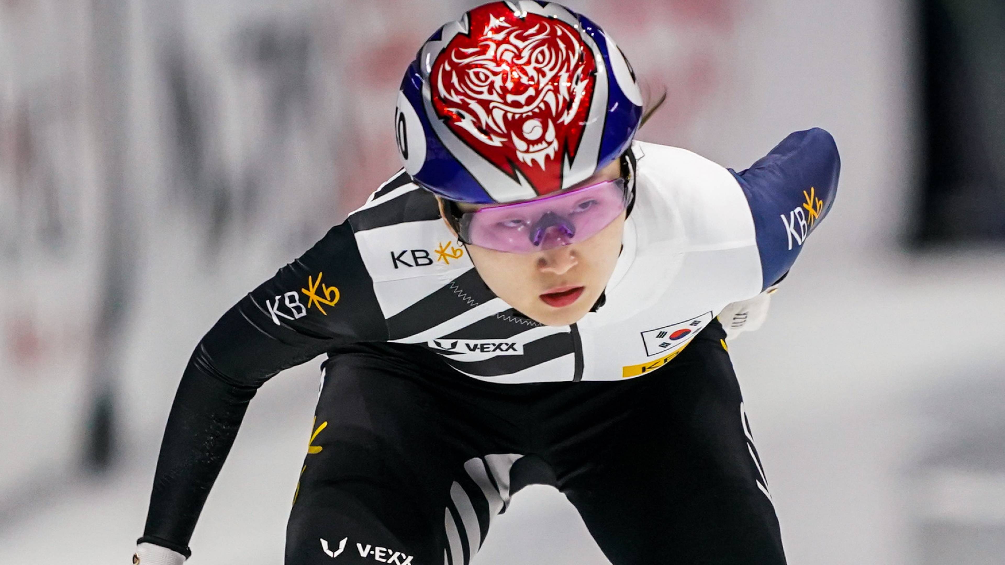 ISU World Cup Short Track 2023, Choi Min-jeong Wallpaper, 3840x2160 4K Desktop