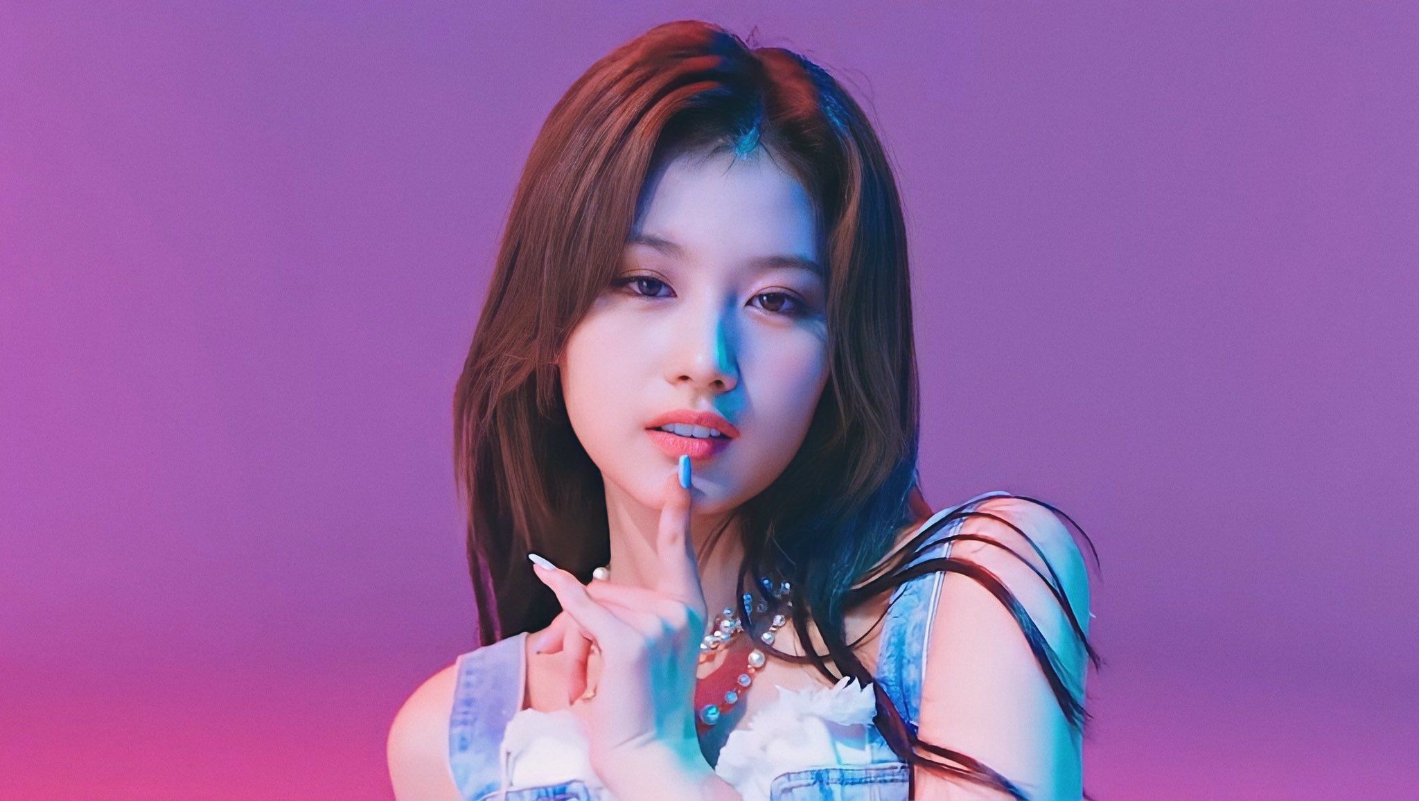 Sana (TWICE), Twitter photos, Kpop girl group, Twice member, 2050x1160 HD Desktop