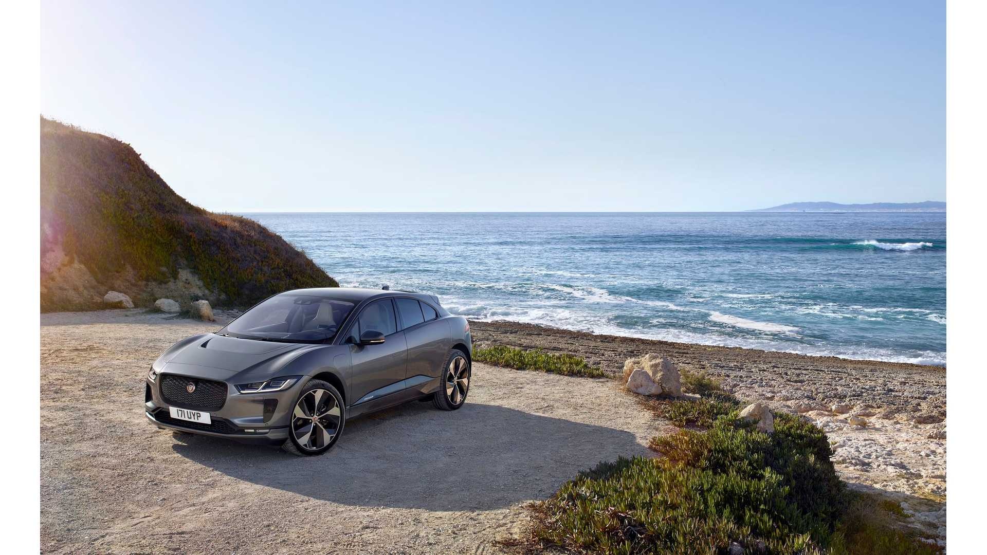 Jaguar I-PACE, Electric SUV, Stunning design, Long-range battery, 1920x1080 Full HD Desktop