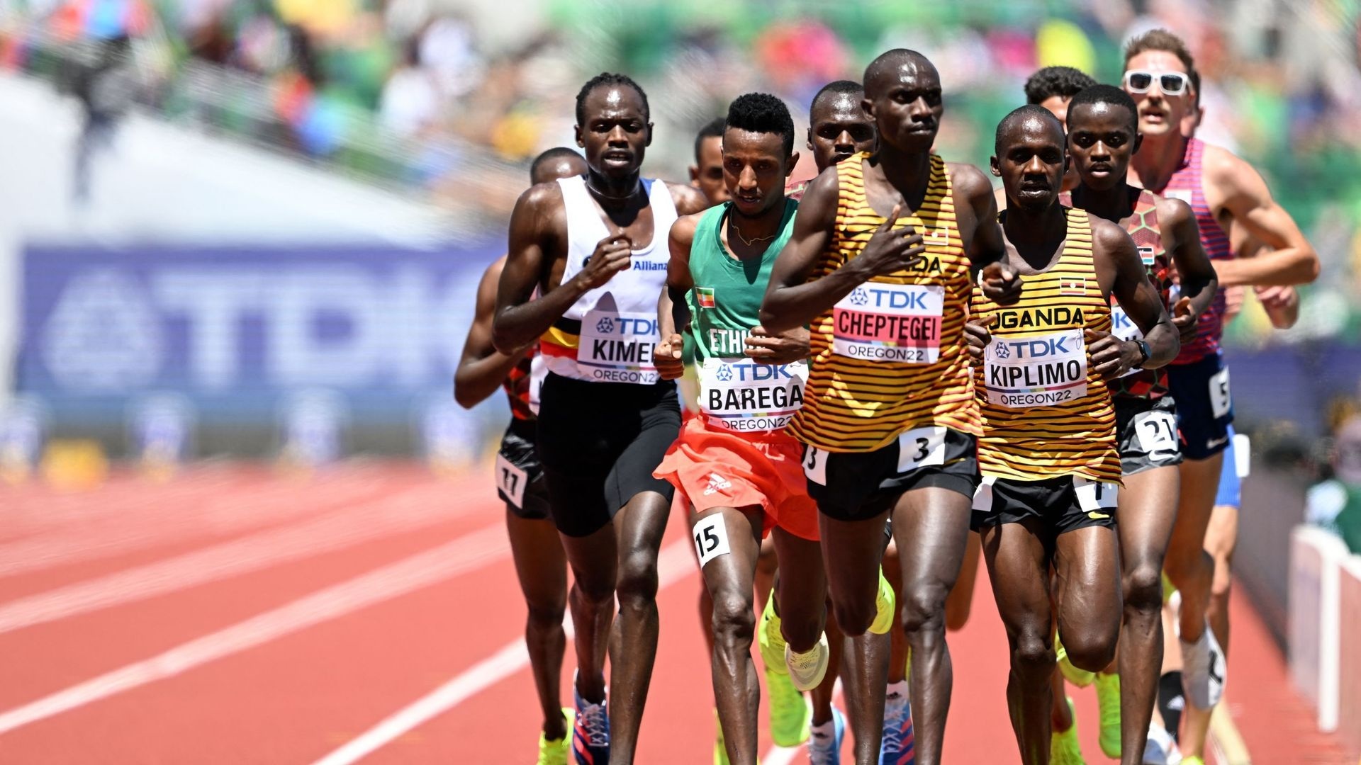 Joshua Cheptegei, Isaac Kimeli, 10th place, Middle-distance race, 1920x1080 Full HD Desktop