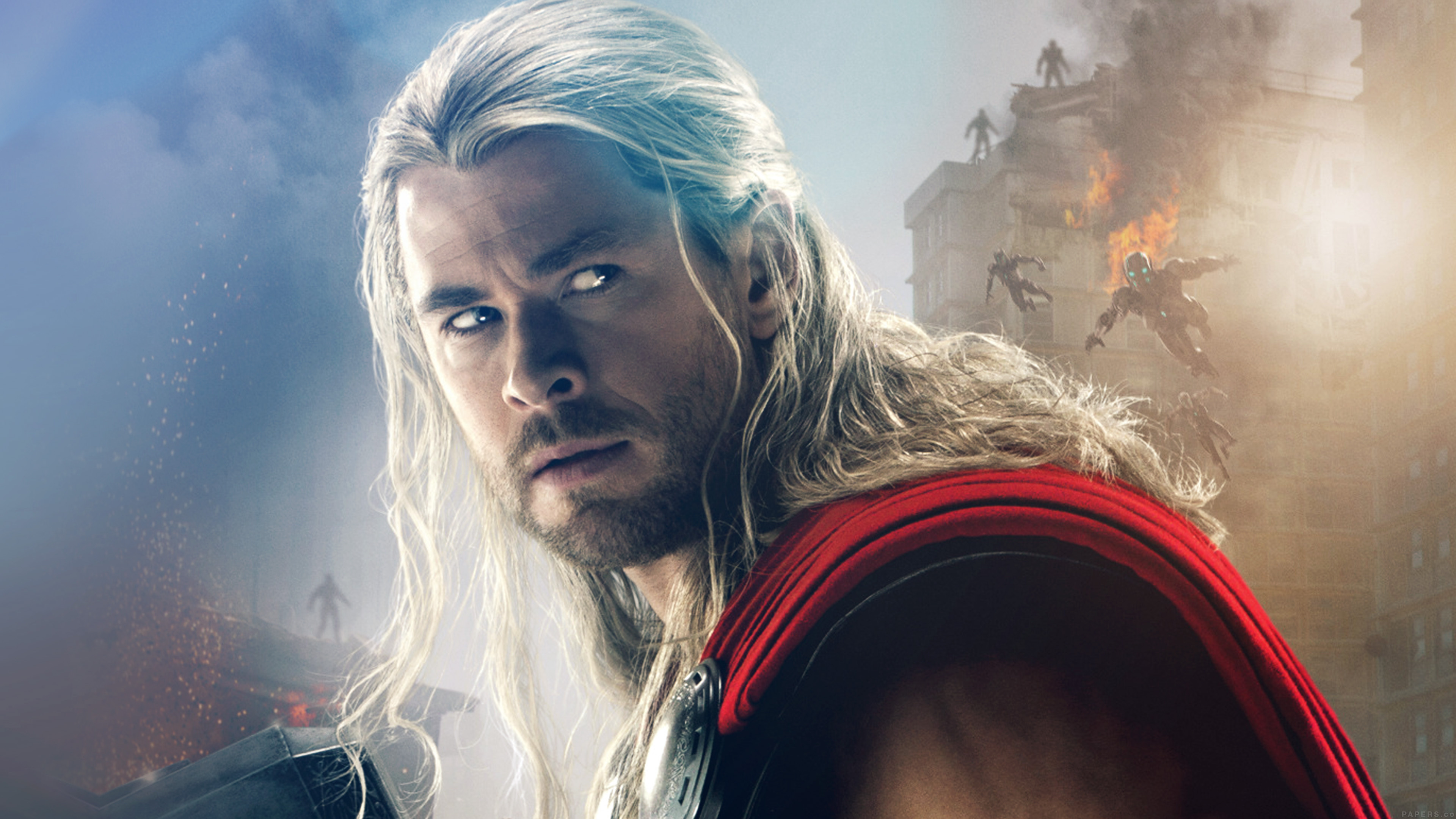 Chris Hemsworth, Avengers Age of Ultron, Thor, AK69, 3840x2160 4K Desktop