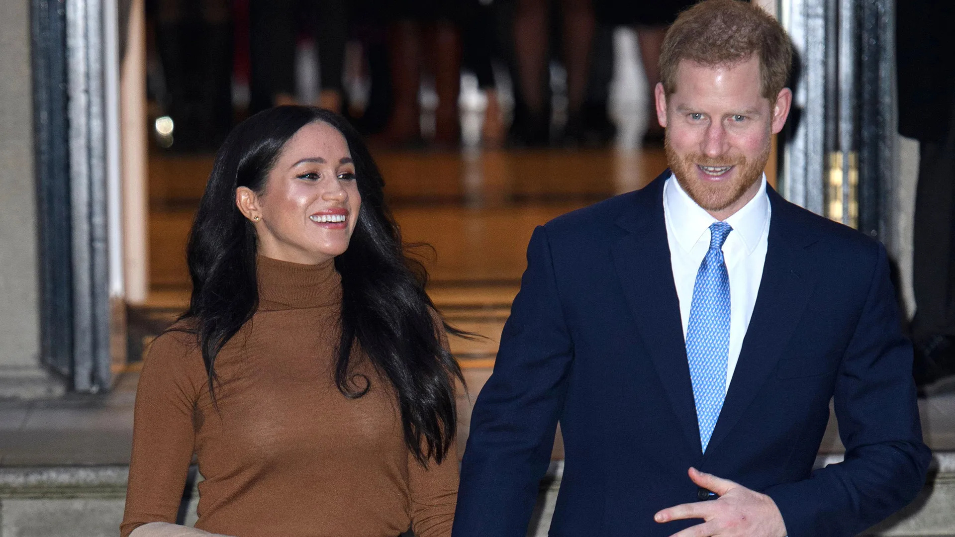 Meghan and Harry, Britain's racism debate, British GQ, 1920x1080 Full HD Desktop