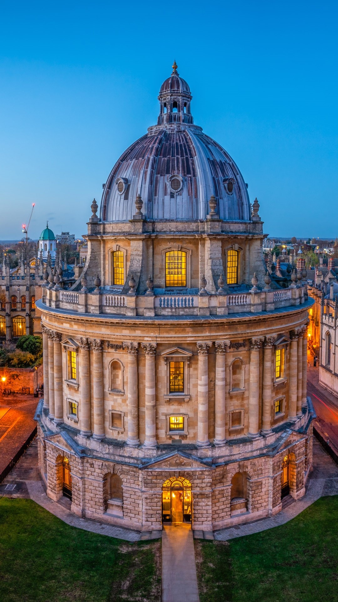 Radcliffe Camera, Oxford University, England, 1080x1920 Full HD Phone