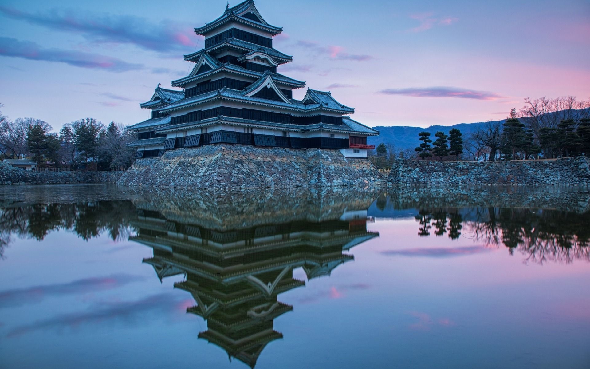 Japanese castle wallpapers, Matsumoto Castle, Architectural beauty, Striking visuals, 1920x1200 HD Desktop