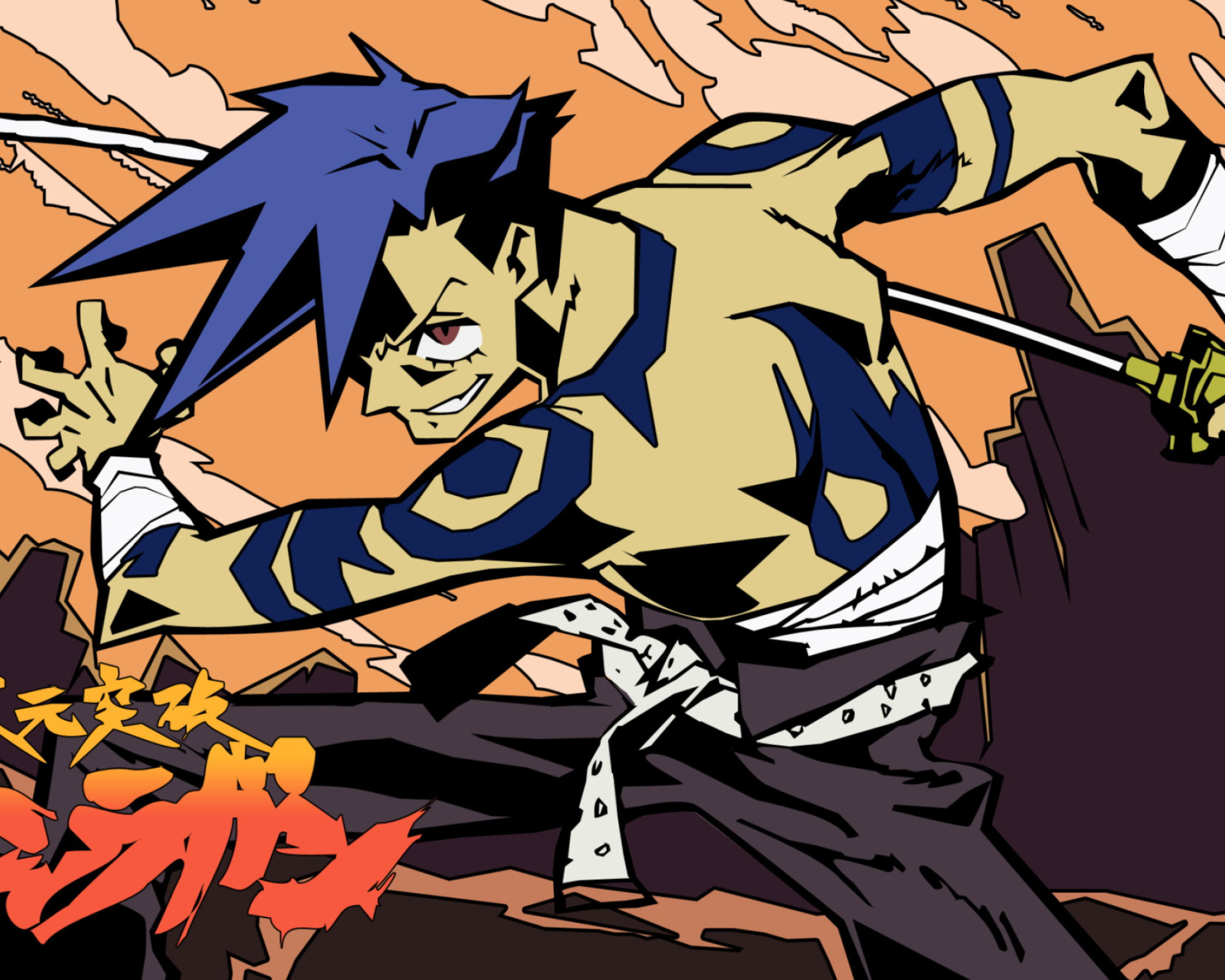 Kamina, Tengen Toppa Gurren Lagann, Minitokyo, 2560x2050 HD Desktop