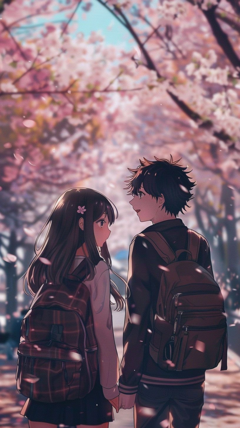 AI couple wallpaper, image. desktop 820x1460