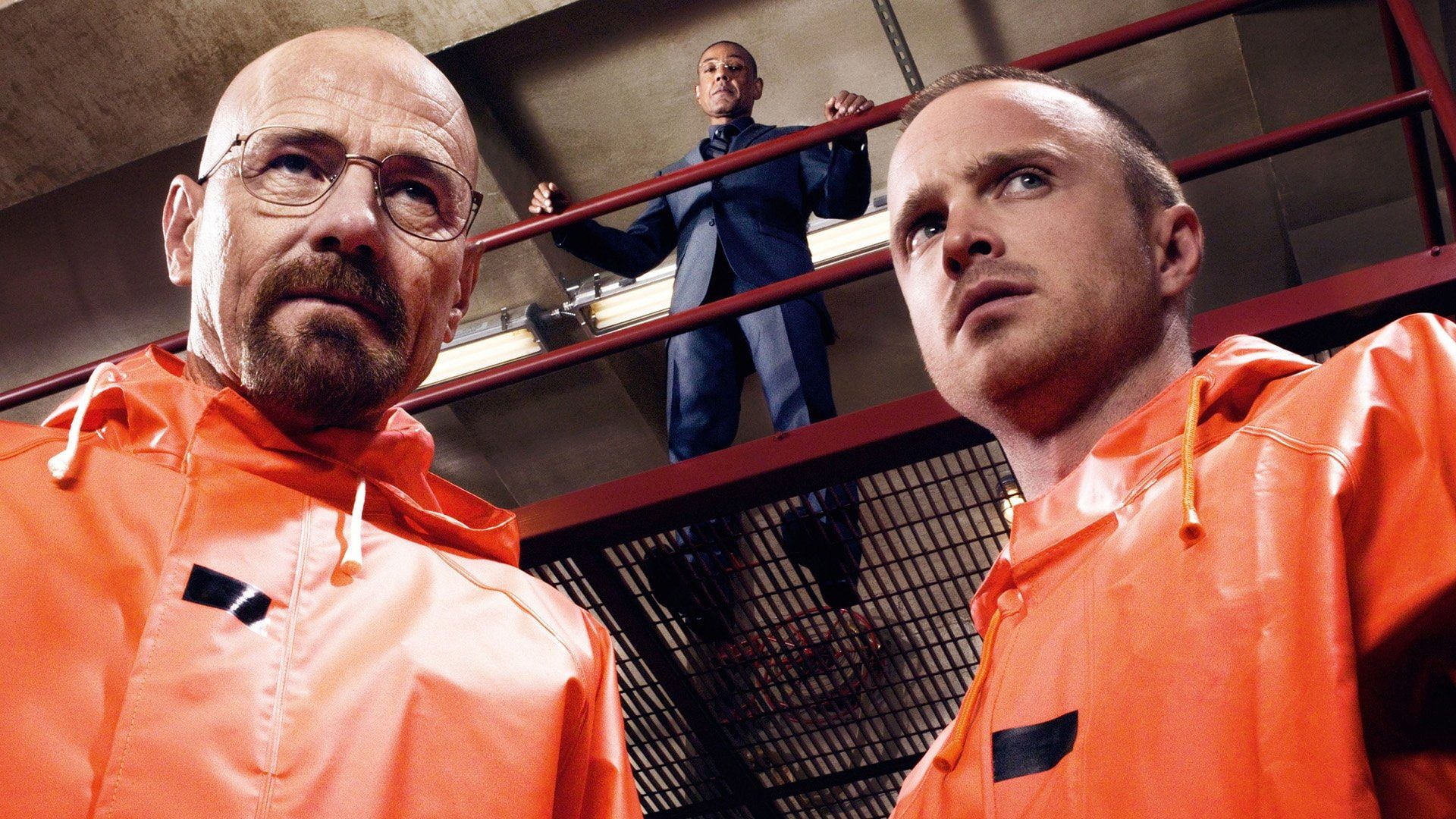 Giancarlo Esposito, Breaking Bad, Aaron Paul, 1920x1080 Full HD Desktop