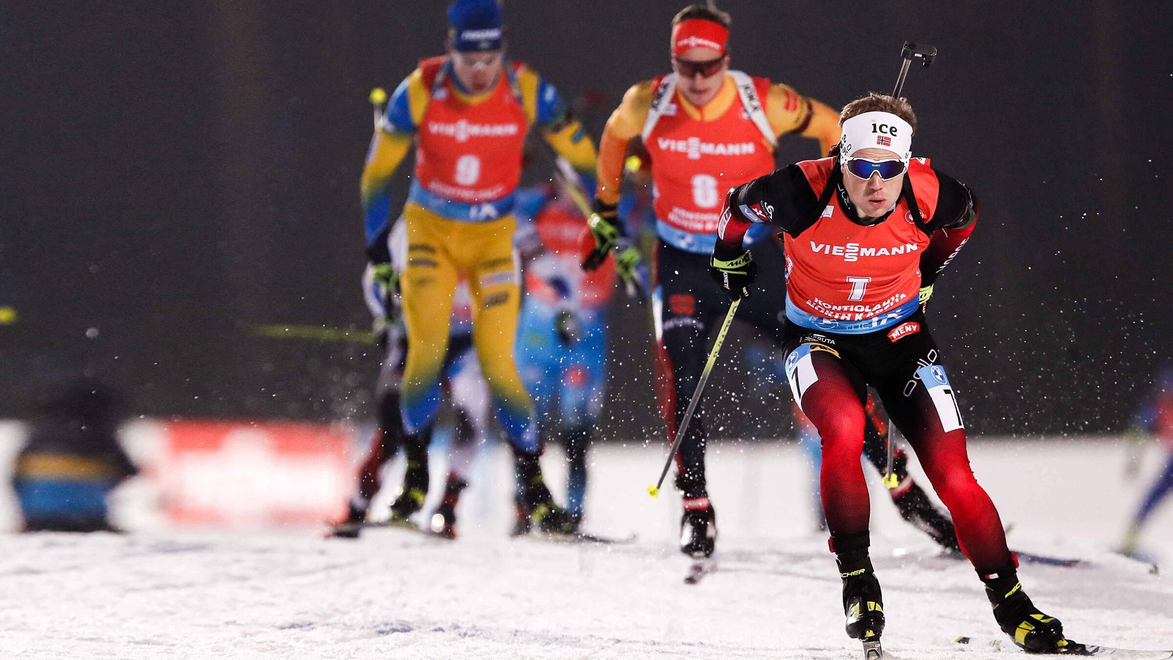 Johannes Dale, Rising star, Biathlon discipline, Competitive spirit, 2400x1350 HD Desktop