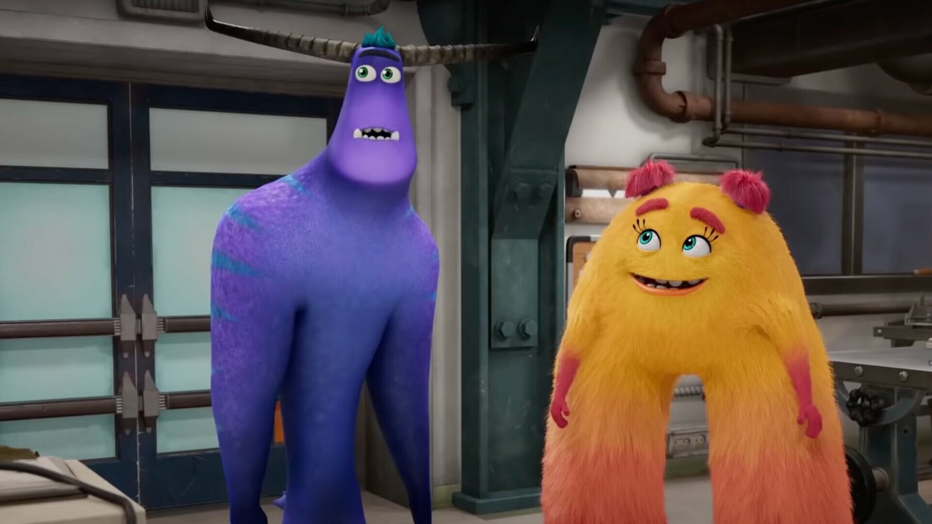 Val and Tylor, Monsters at Work Wallpaper, 1920x1080 Full HD Desktop