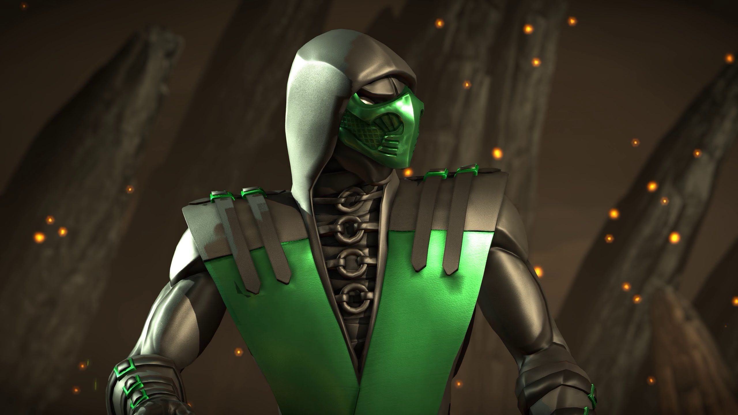 Reptile, Mortal Kombat, Top free wallpapers, Backgrounds, 2560x1440 HD Desktop