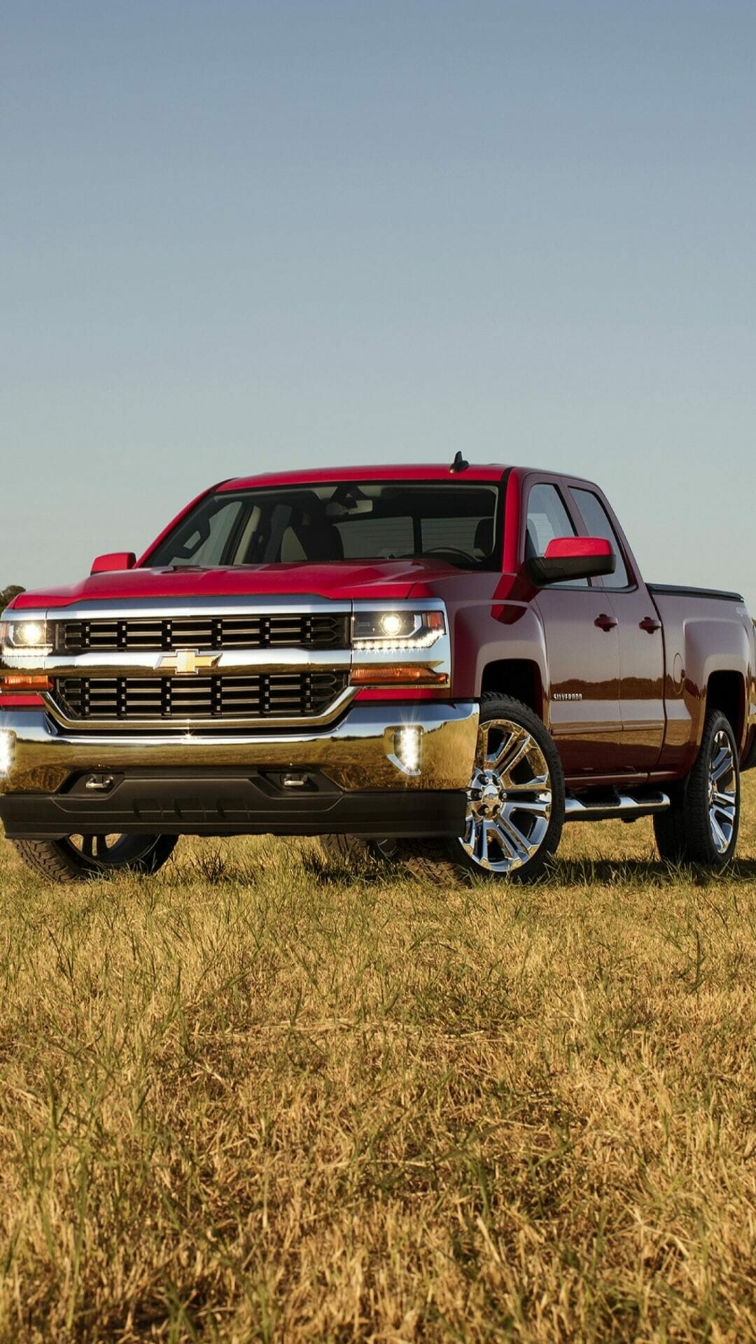 Chevrolet Silverado, 55 Chevy Silverado, Mobile wallpapers, 2022, 1080x1920 Full HD Phone