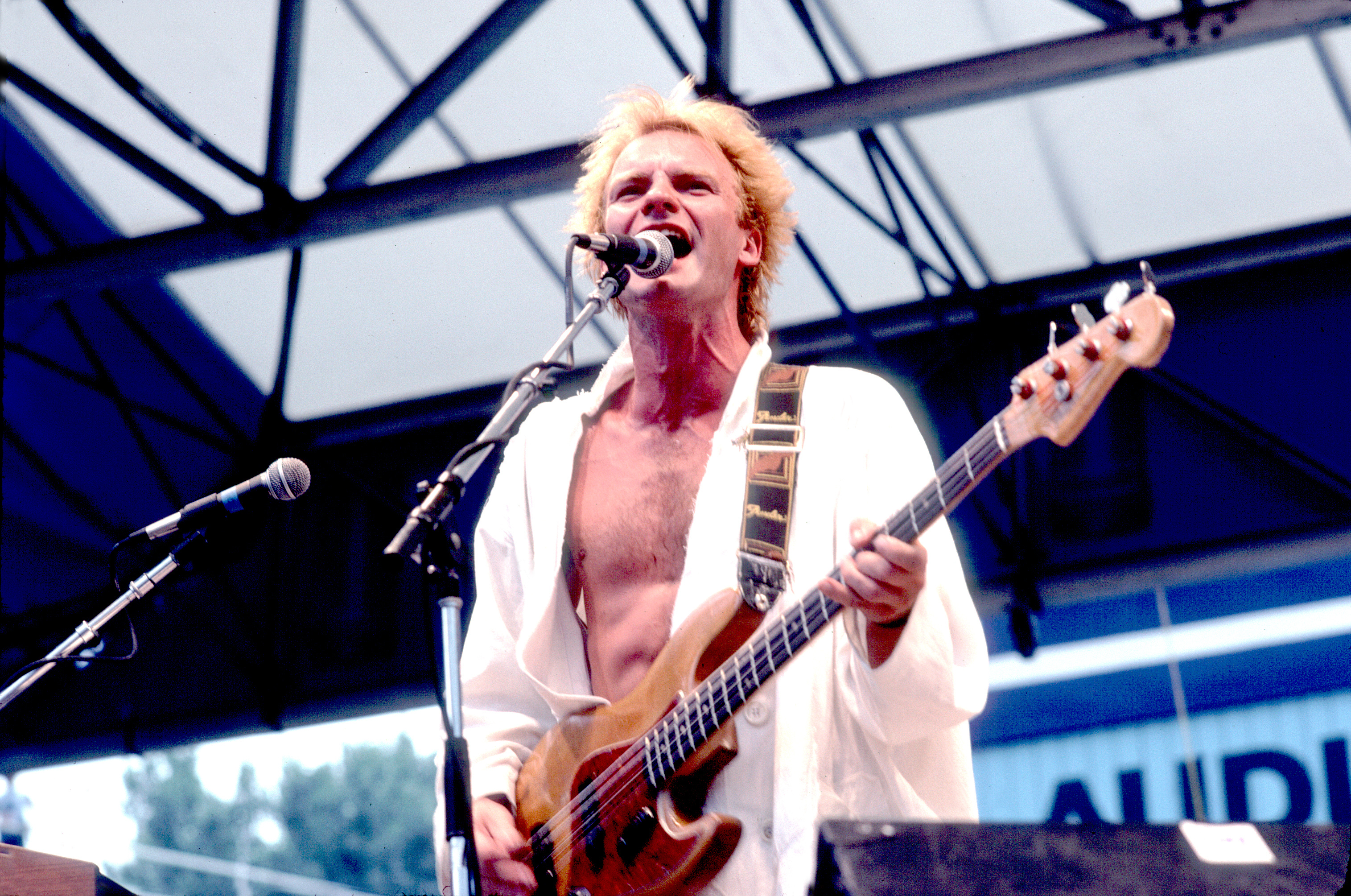 Sting's 1985 cover story, Iconic magazine cover, Career highlights, Spin magazine, 3030x2010 HD Desktop