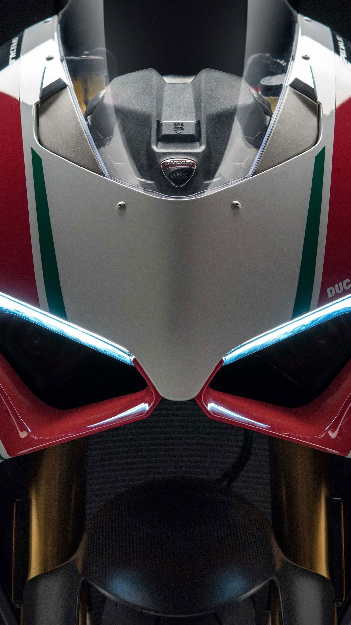 Head Fairing, Ducati Panigale V4 Wallpaper, 1440x2560 HD Phone