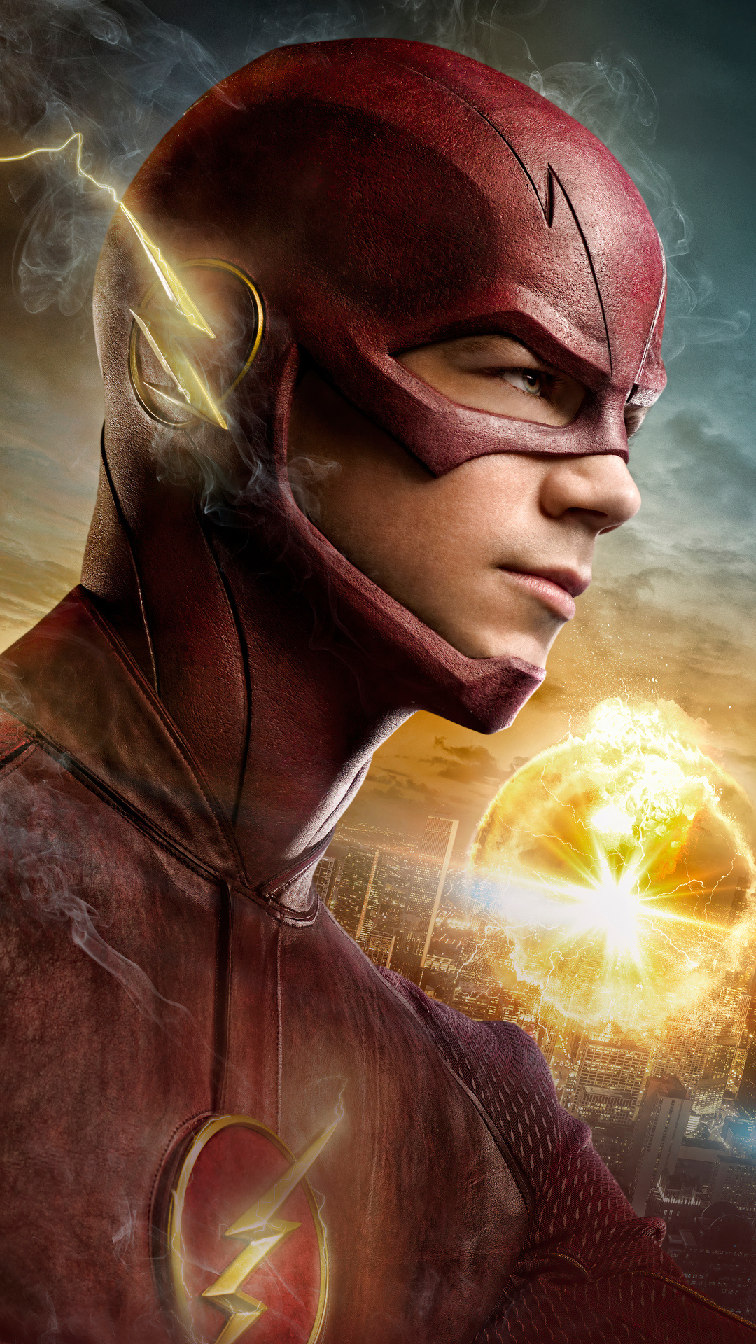 Flash TV series, 4K iPhone wallpapers, Pixel XL, High-quality images, 1080x1920 Full HD Phone