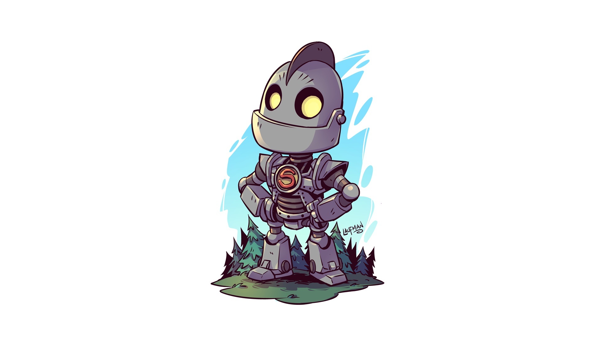 HD image, Iron Giant poster, Incredible artwork, Captivating visuals, 1920x1080 Full HD Desktop