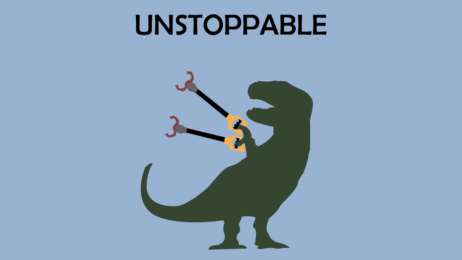 Unstoppable tyrannosaurus rex, Wallpaper download, Desktop beauty, Multiscreen display, 1920x1080 Full HD Desktop