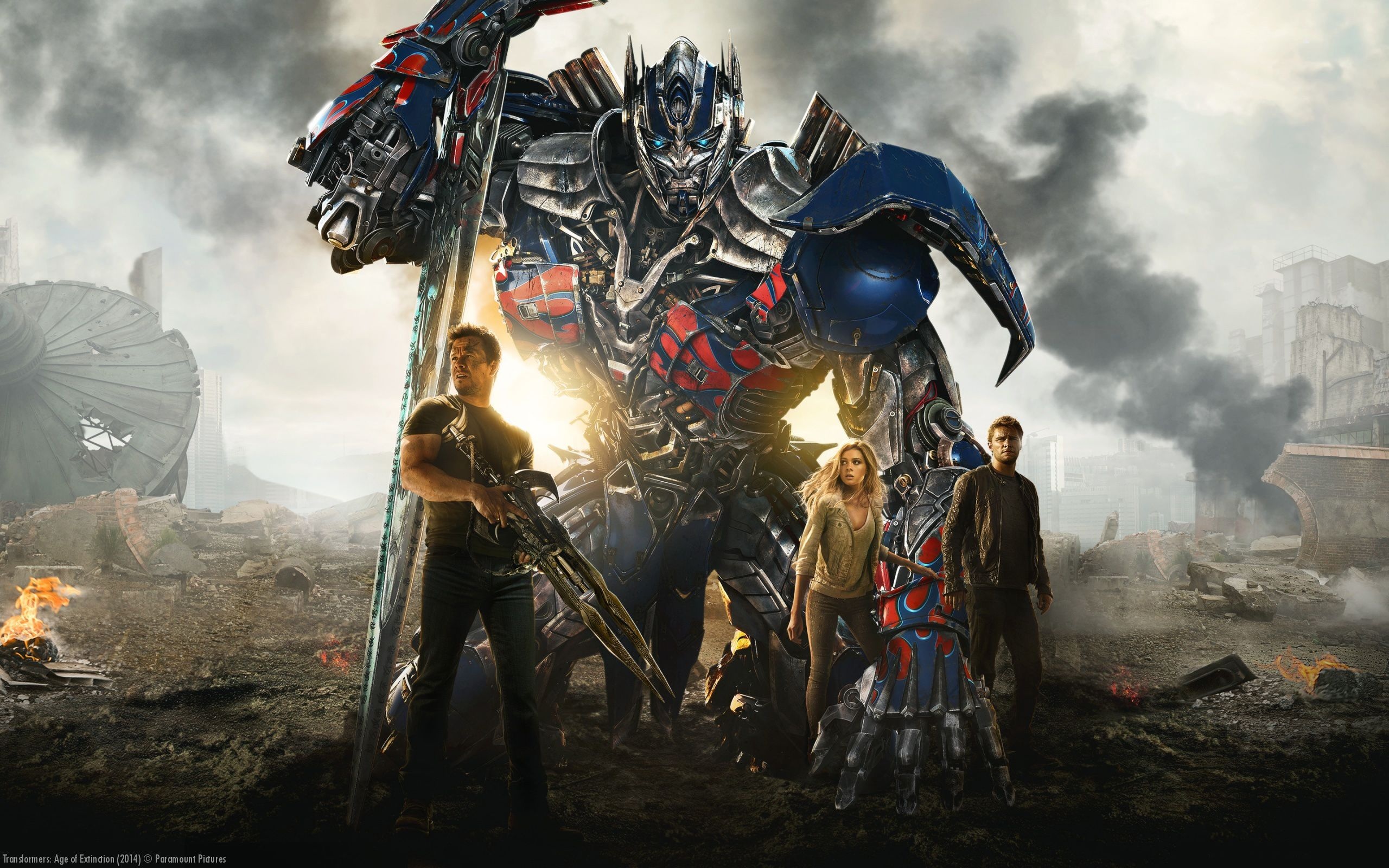 Transformers 4, Age of Extinction, Blockbuster movie, Transformers franchise, 2560x1600 HD Desktop